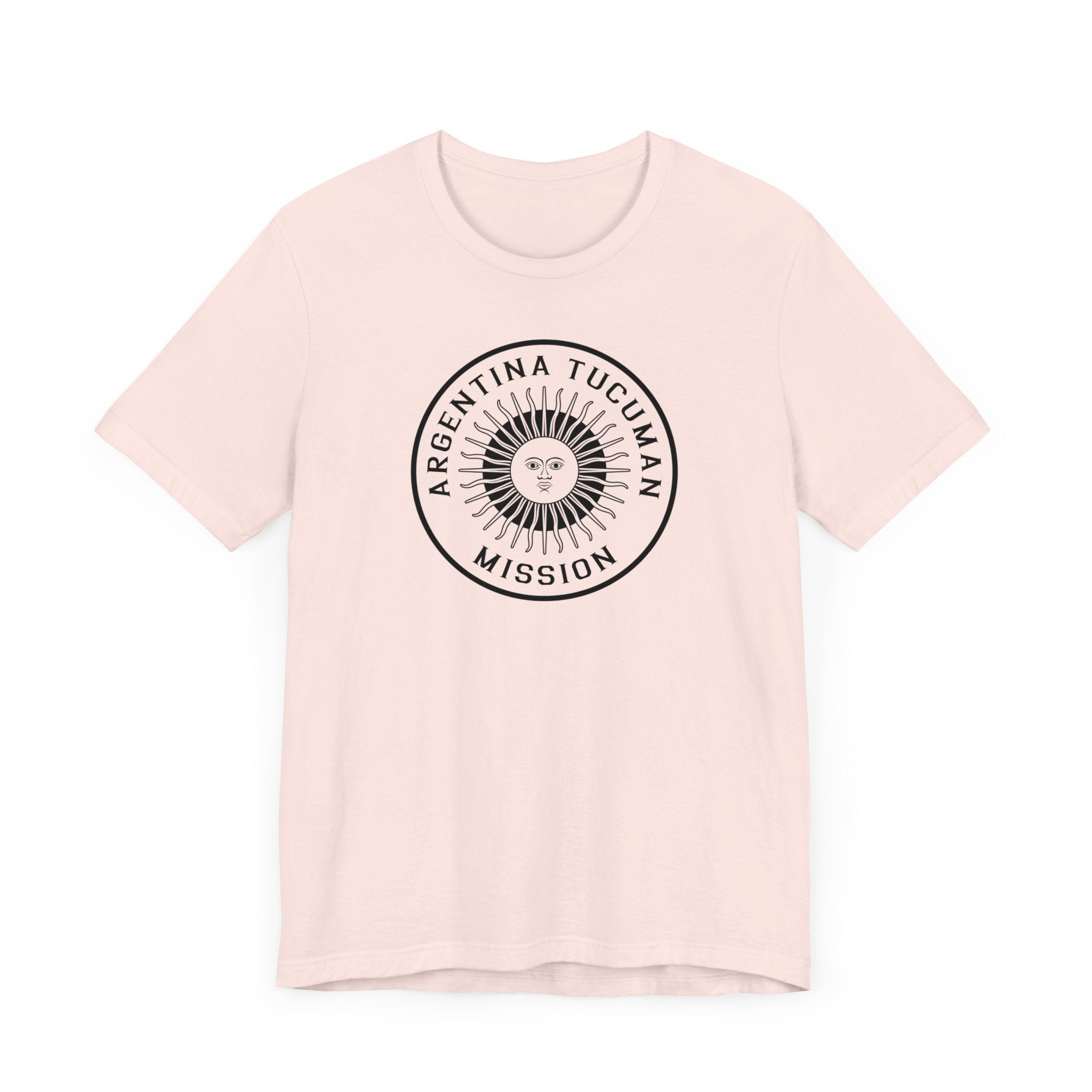 Argentina Tucuman Mission Circular Monochrome Logo T-Shirt - Latter-Day Saint LDS Missionary Gift - Book of Mormon