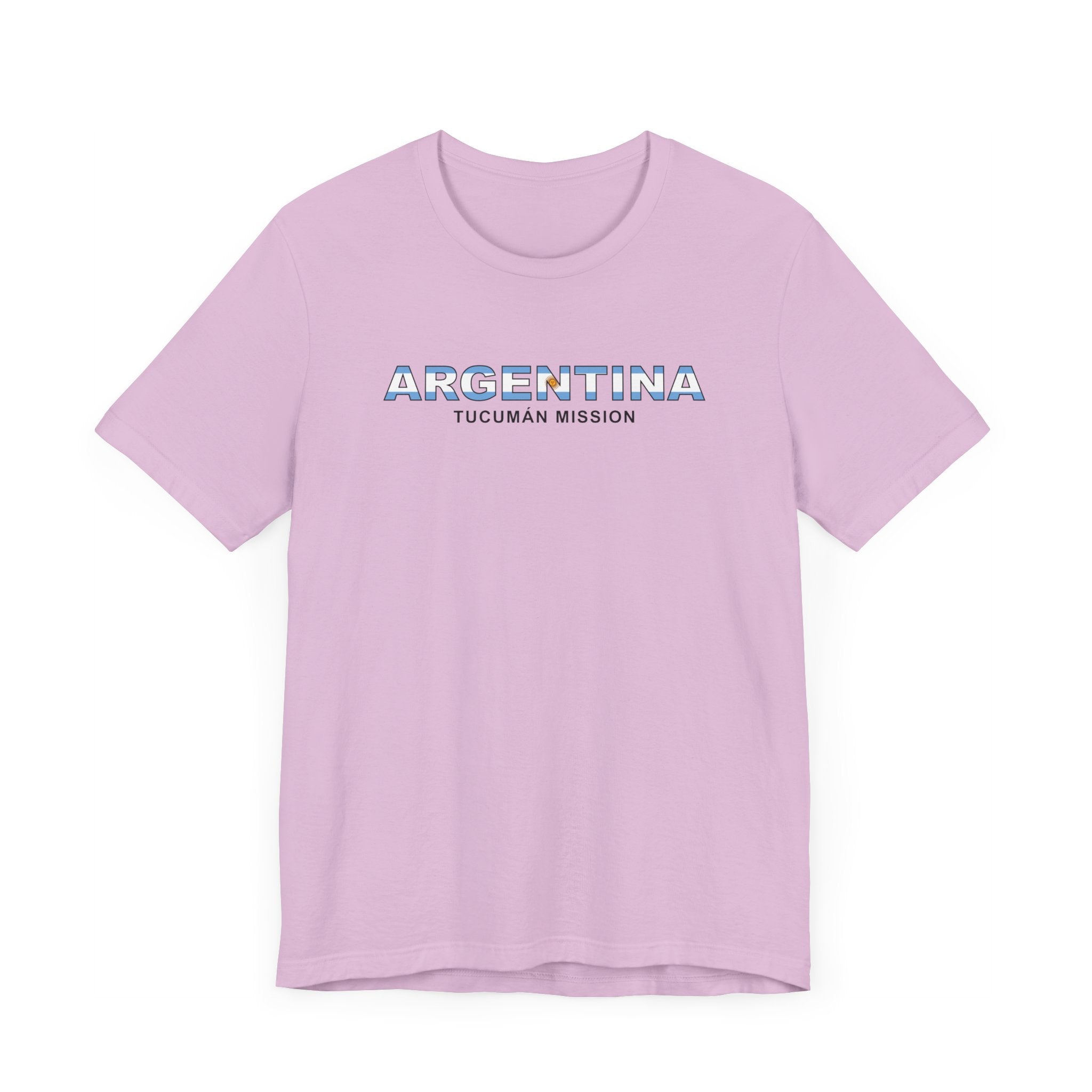 Argentina Tucuman Mission Flag Title T-shirt - Latter-Day Saint LDS Missionary Gift - Book of Mormon