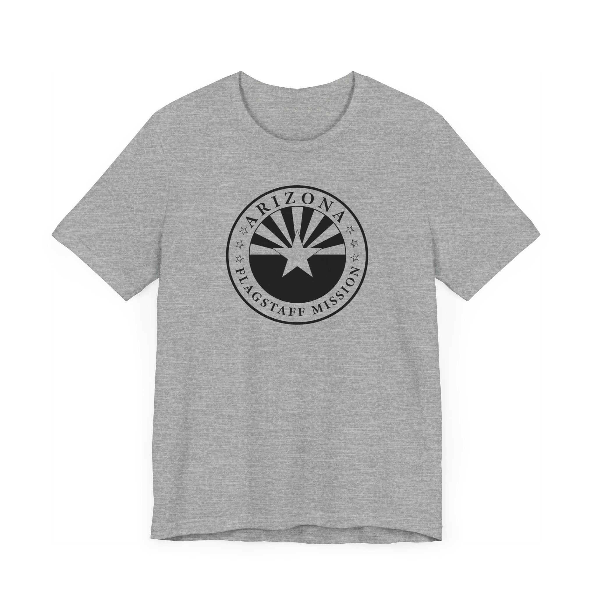 Arizona Flagstaff Mission Circular Monochrome Logo T-Shirt - Mission Wishlist - LDS Missionary Gift Store