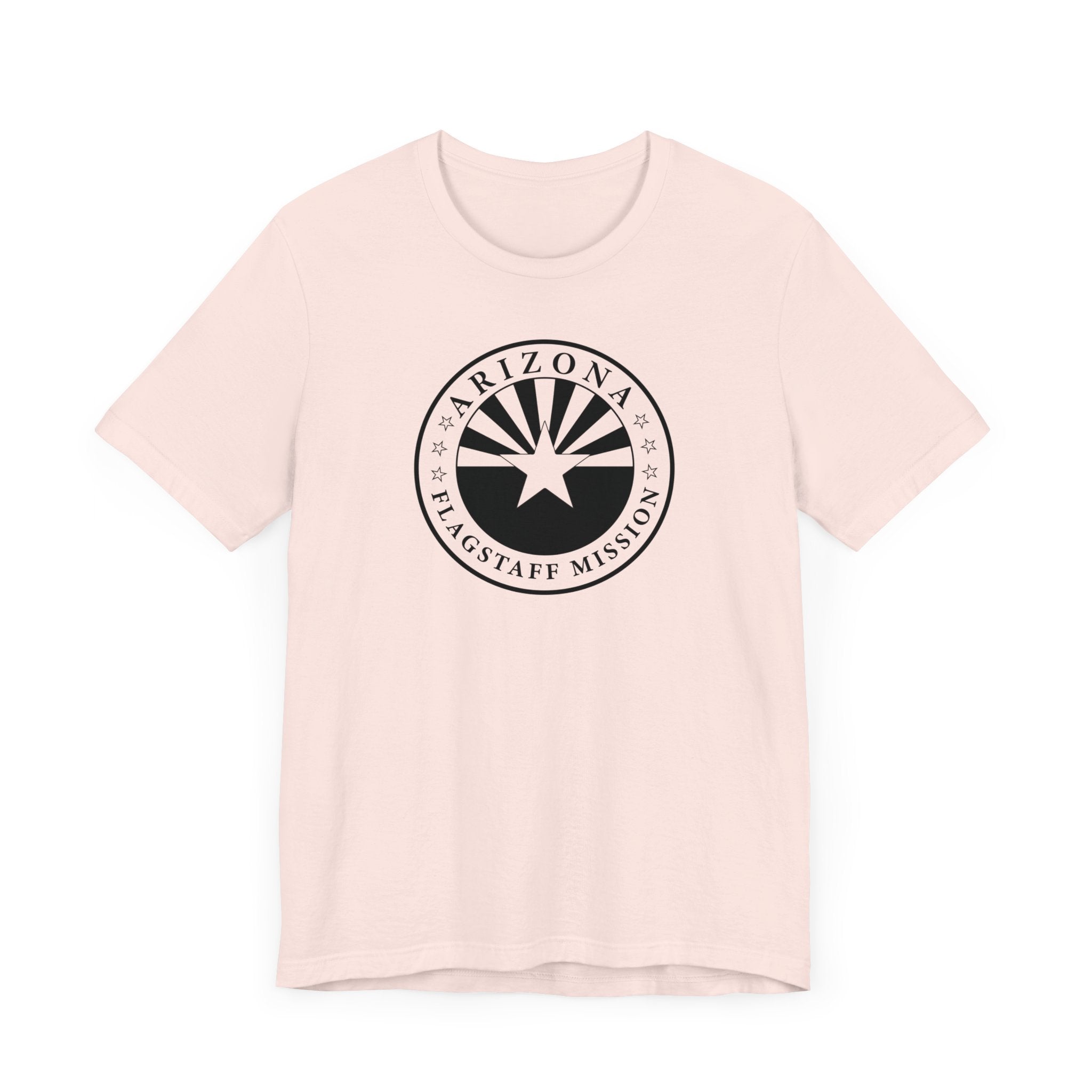 Arizona Flagstaff Mission Circular Monochrome Logo T-Shirt - Mission Wishlist - LDS Missionary Gift Store