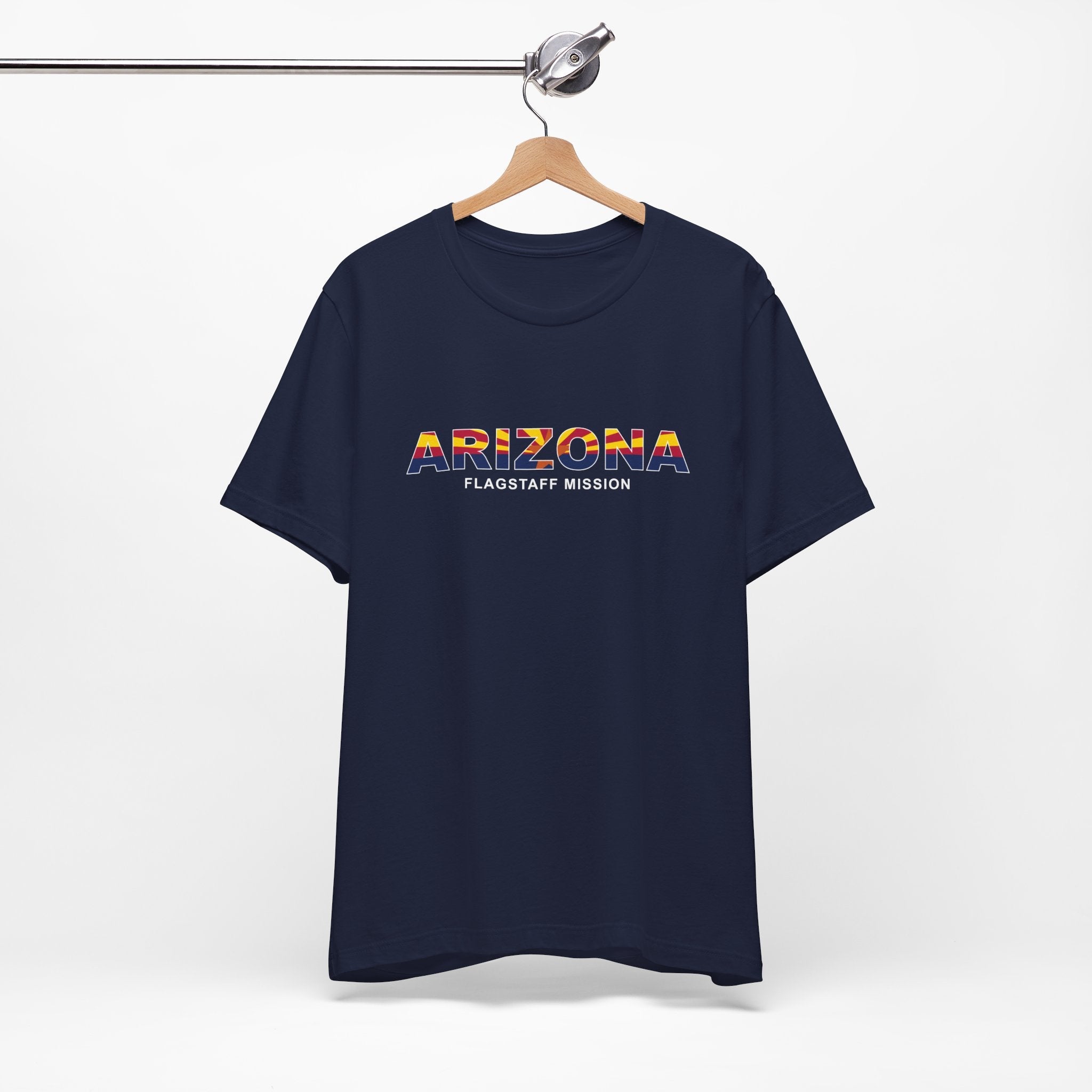 Arizona Flagstaff Mission Flag Title T-shirt - Mission Wishlist - LDS Missionary Gift Store
