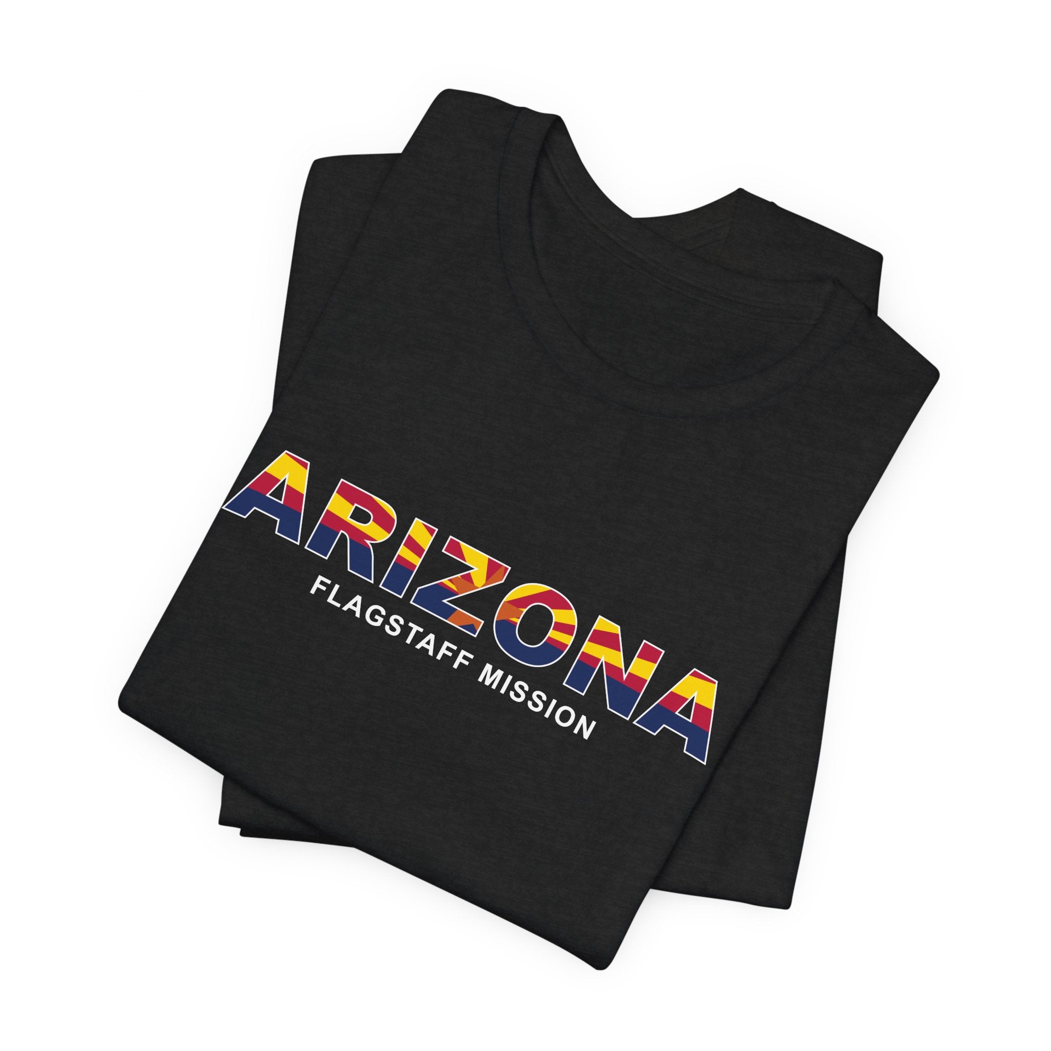 Arizona Flagstaff Mission Flag Title T-shirt - Mission Wishlist - LDS Missionary Gift Store