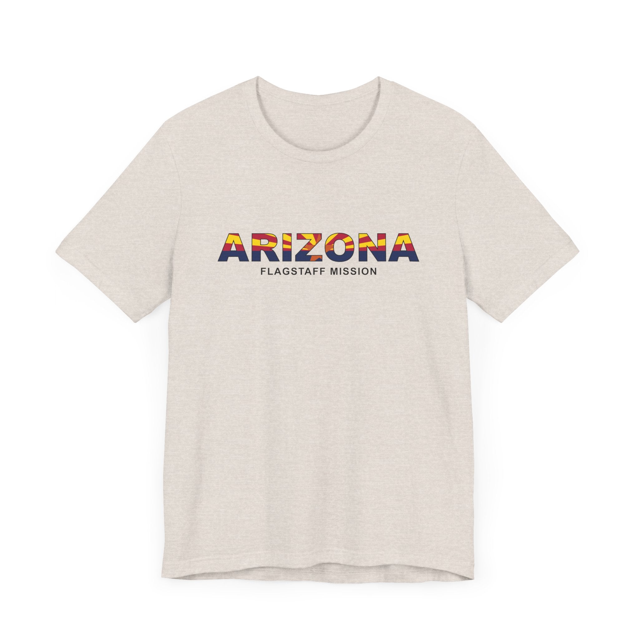 Arizona Flagstaff Mission Flag Title T-shirt - Mission Wishlist - LDS Missionary Gift Store