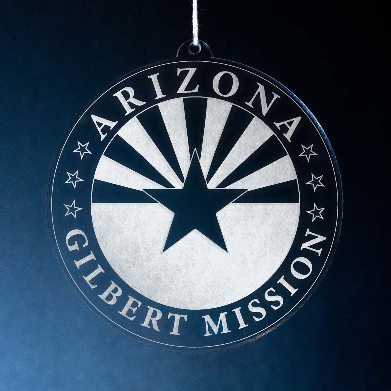 Arizona Gilbert Mission Christmas Ornament - Latter-Day Saint LDS Missionary Gift - Book of Mormon