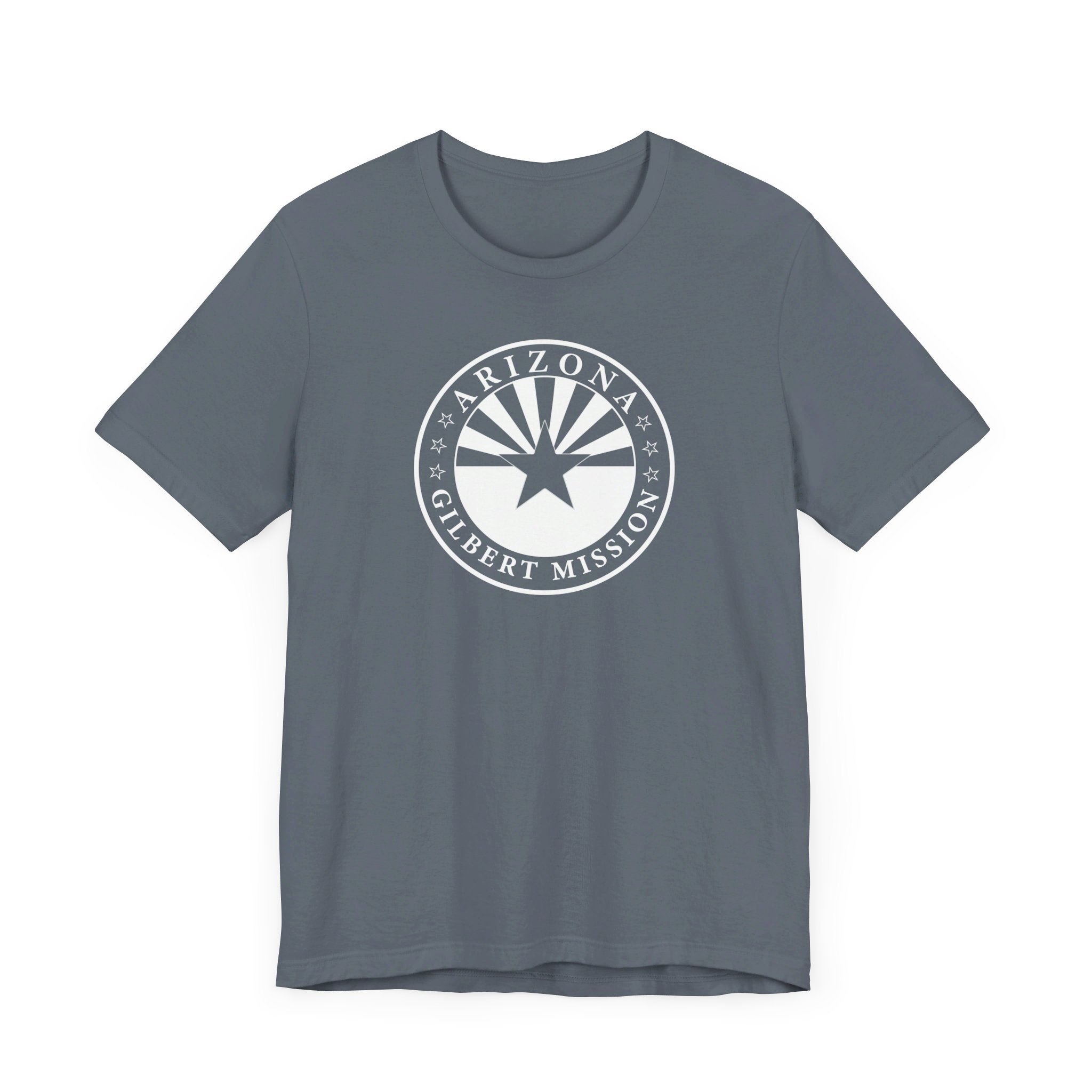 Arizona Gilbert Mission Circular Monochrome Logo T-Shirt - Mission Wishlist - LDS Missionary Gift Store