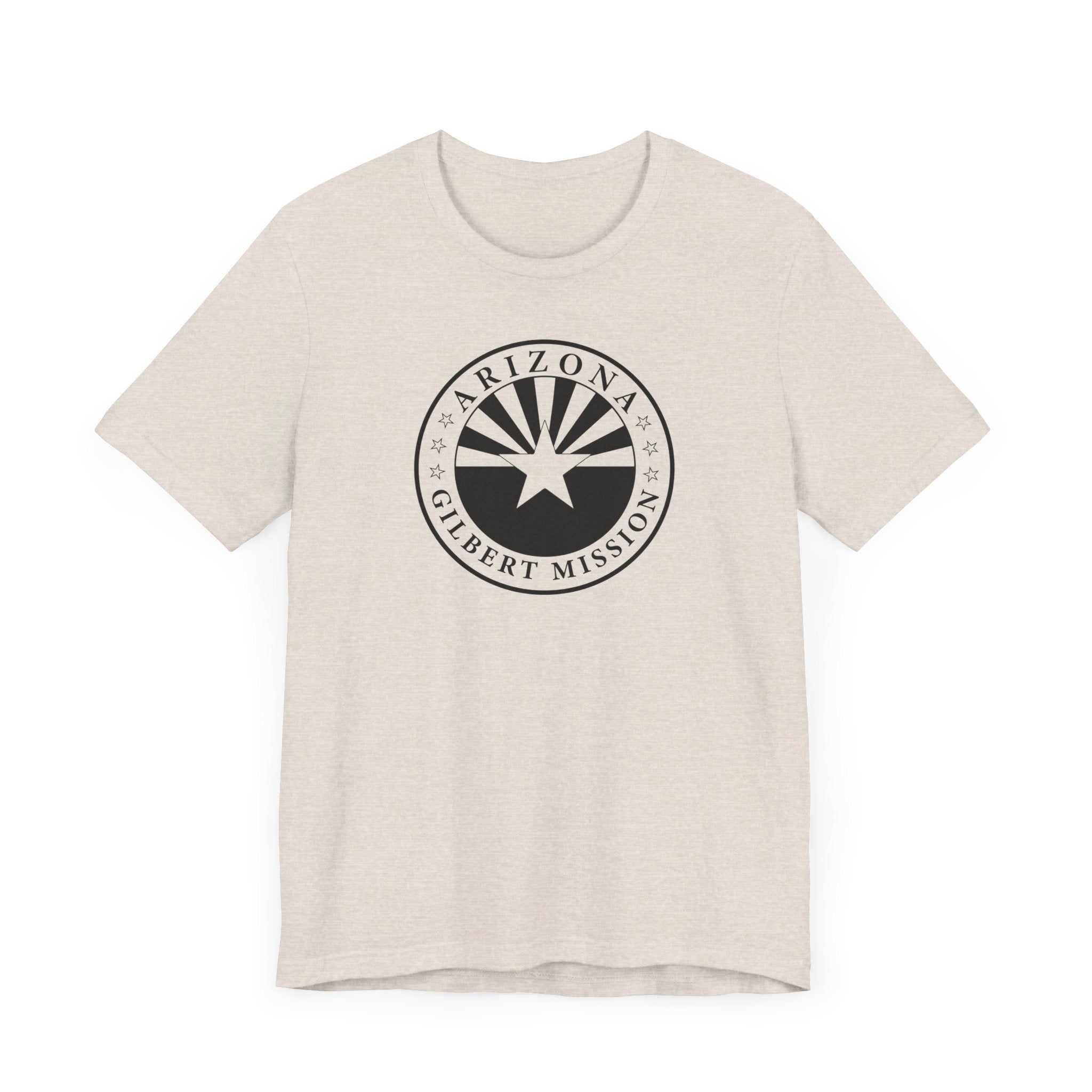 Arizona Gilbert Mission Circular Monochrome Logo T-Shirt - Mission Wishlist - LDS Missionary Gift Store