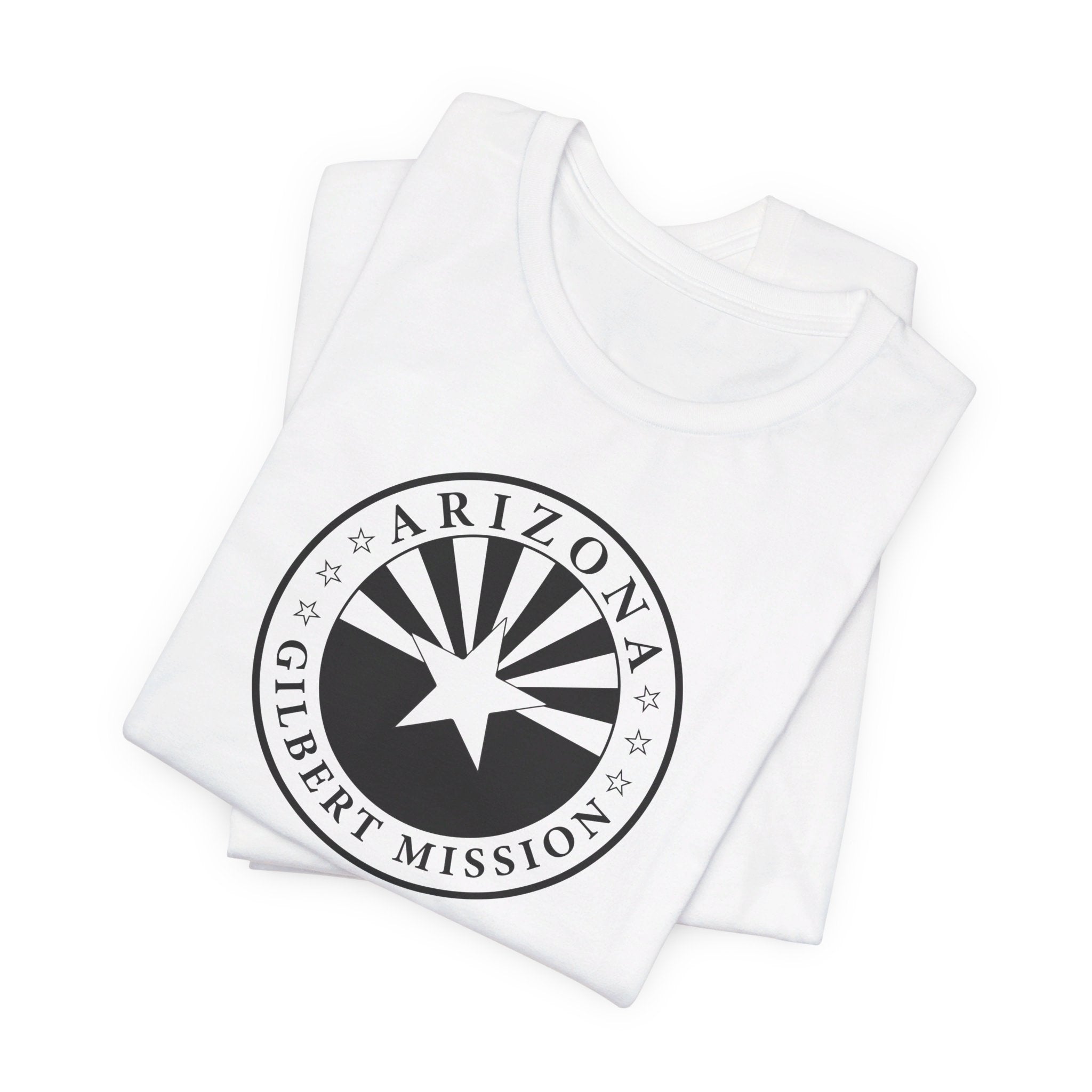 Arizona Gilbert Mission Circular Monochrome Logo T-Shirt - Mission Wishlist - LDS Missionary Gift Store