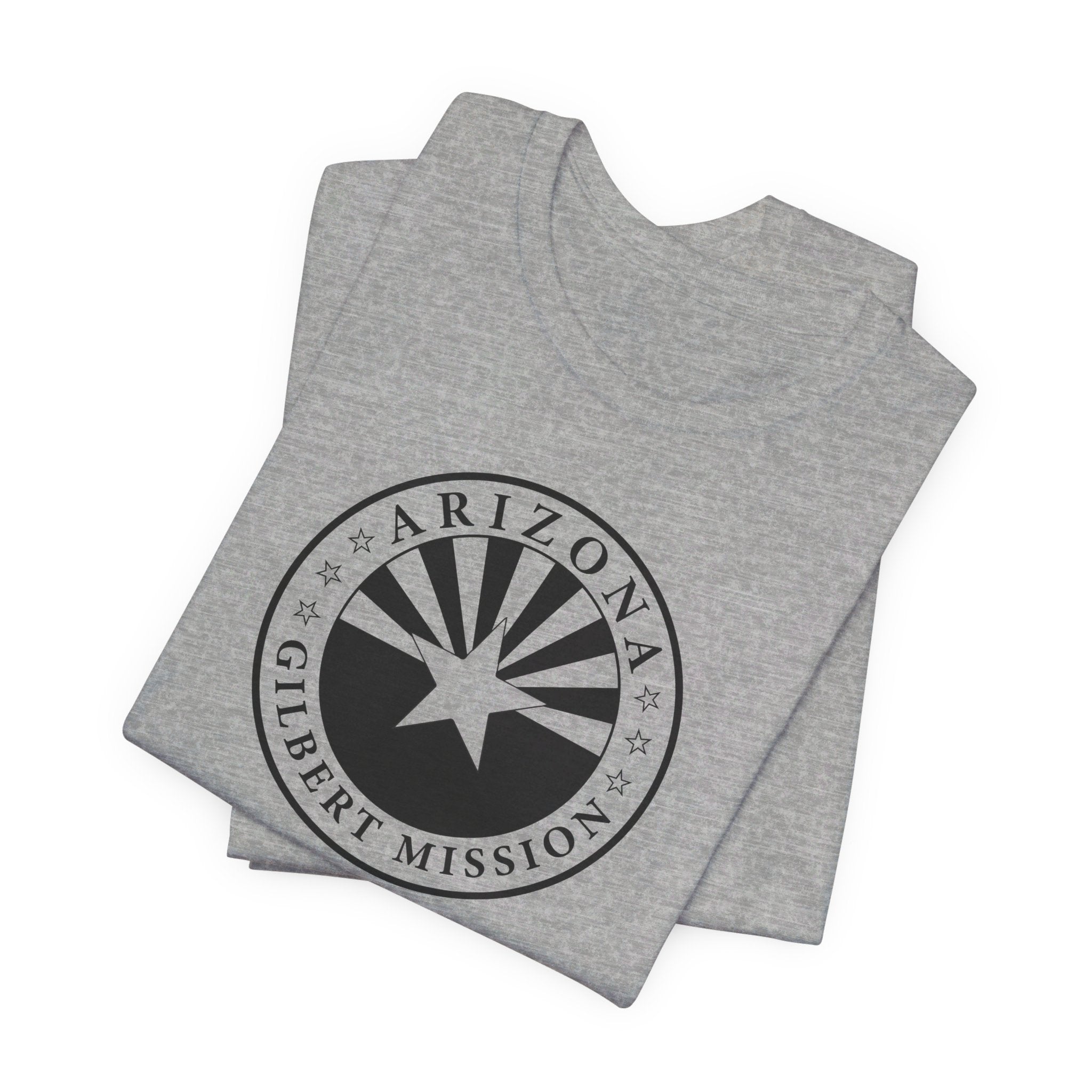 Arizona Gilbert Mission Circular Monochrome Logo T-Shirt - Mission Wishlist - LDS Missionary Gift Store
