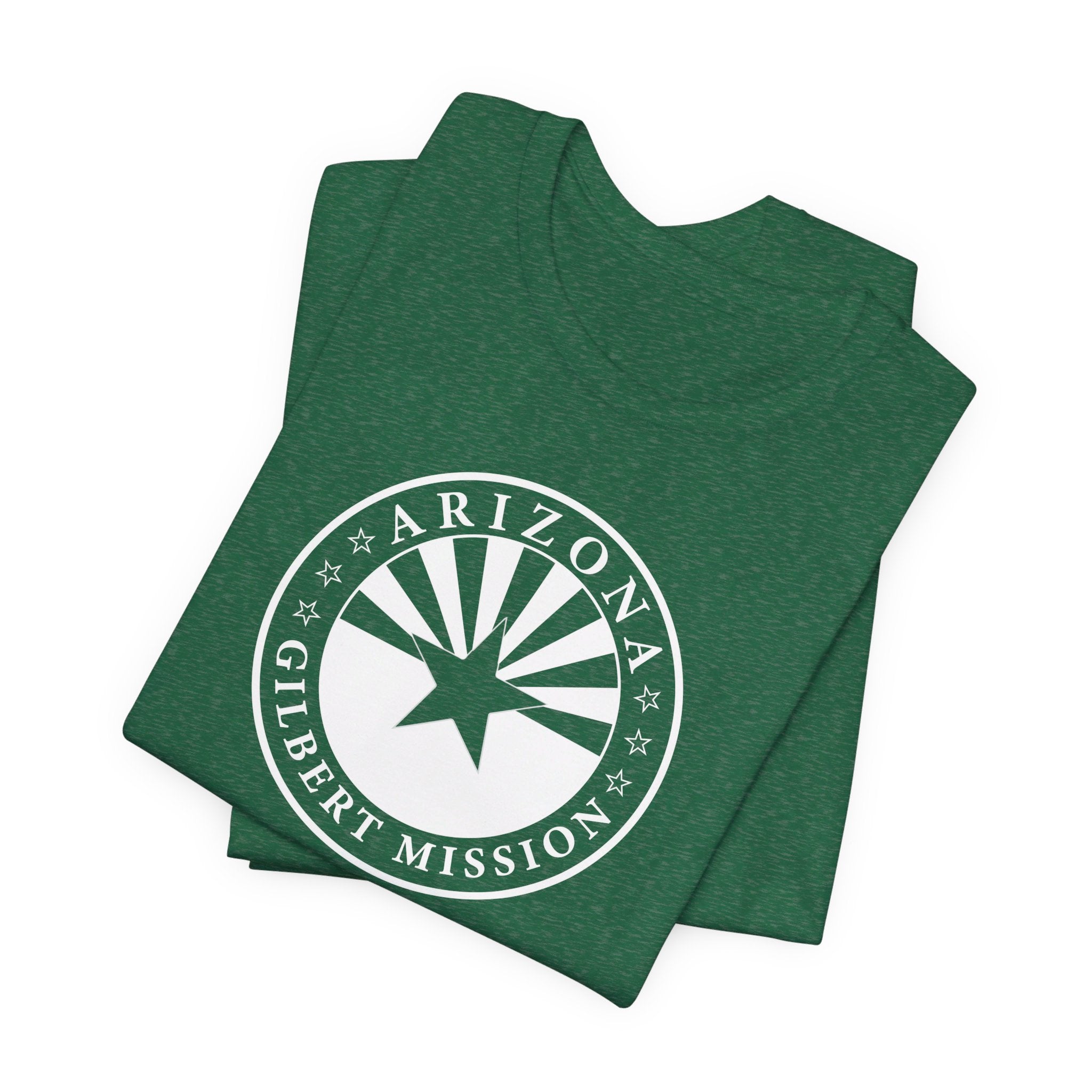 Arizona Gilbert Mission Circular Monochrome Logo T-Shirt - Mission Wishlist - LDS Missionary Gift Store