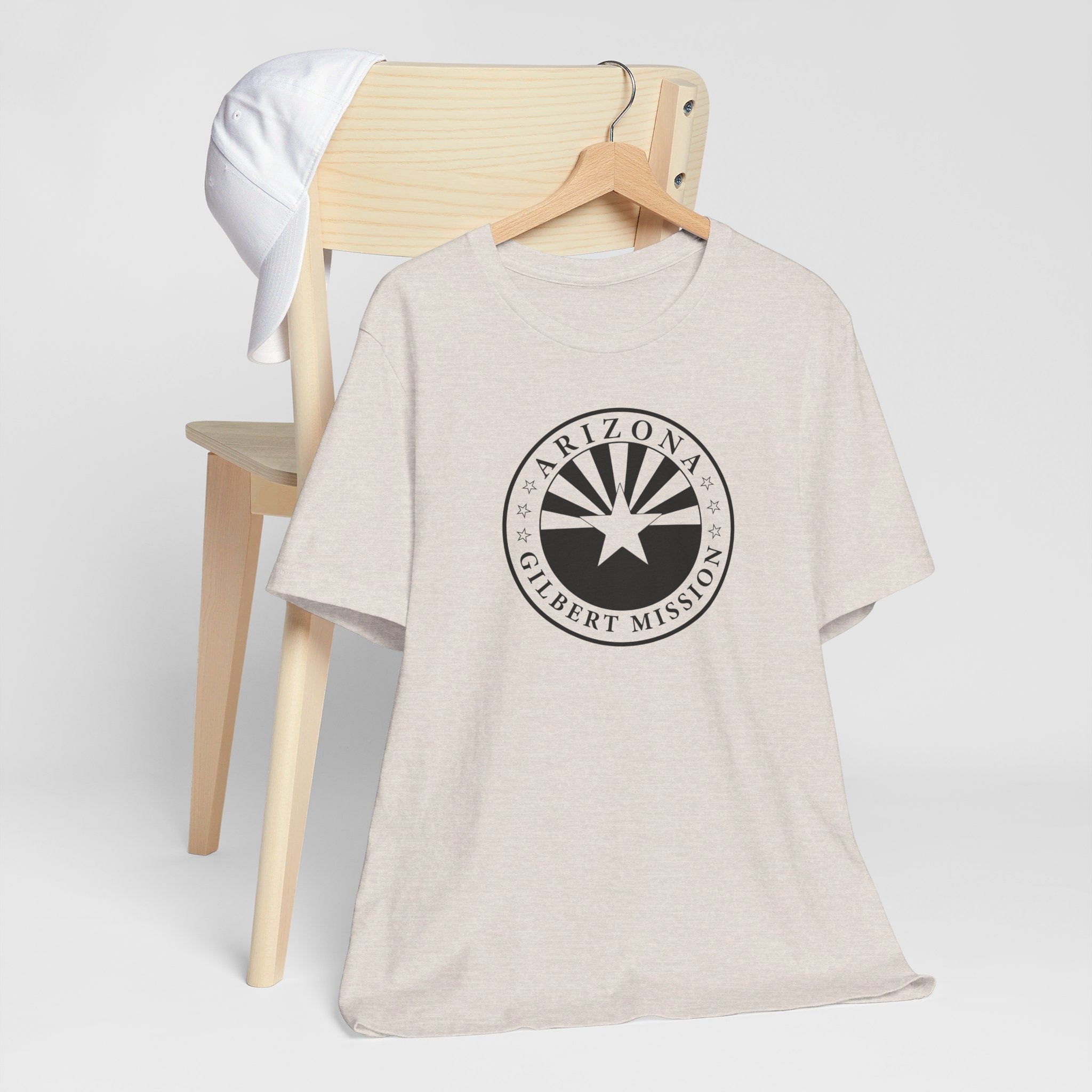 Arizona Gilbert Mission Circular Monochrome Logo T-Shirt - Mission Wishlist - LDS Missionary Gift Store