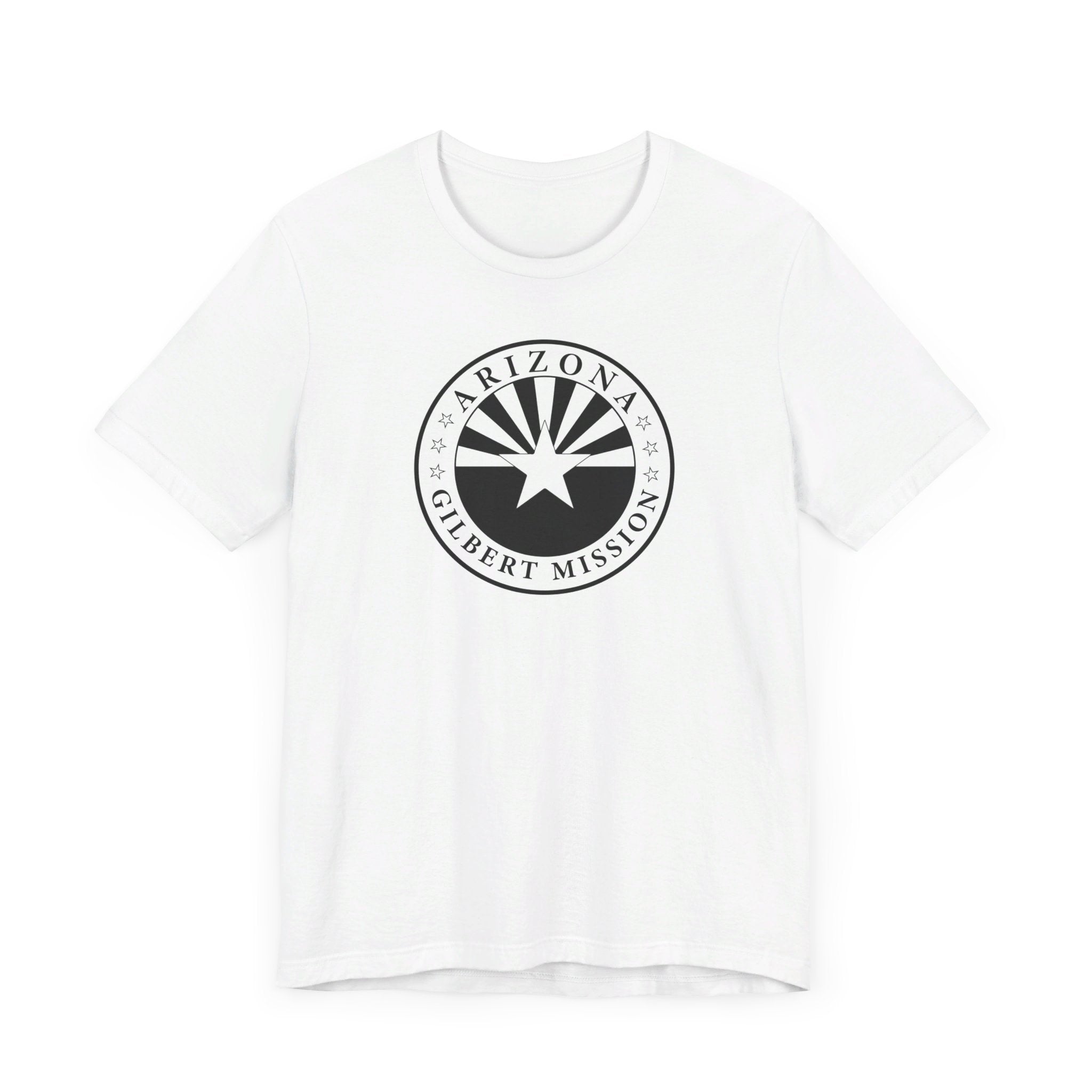 Arizona Gilbert Mission Circular Monochrome Logo T-Shirt - Mission Wishlist - LDS Missionary Gift Store