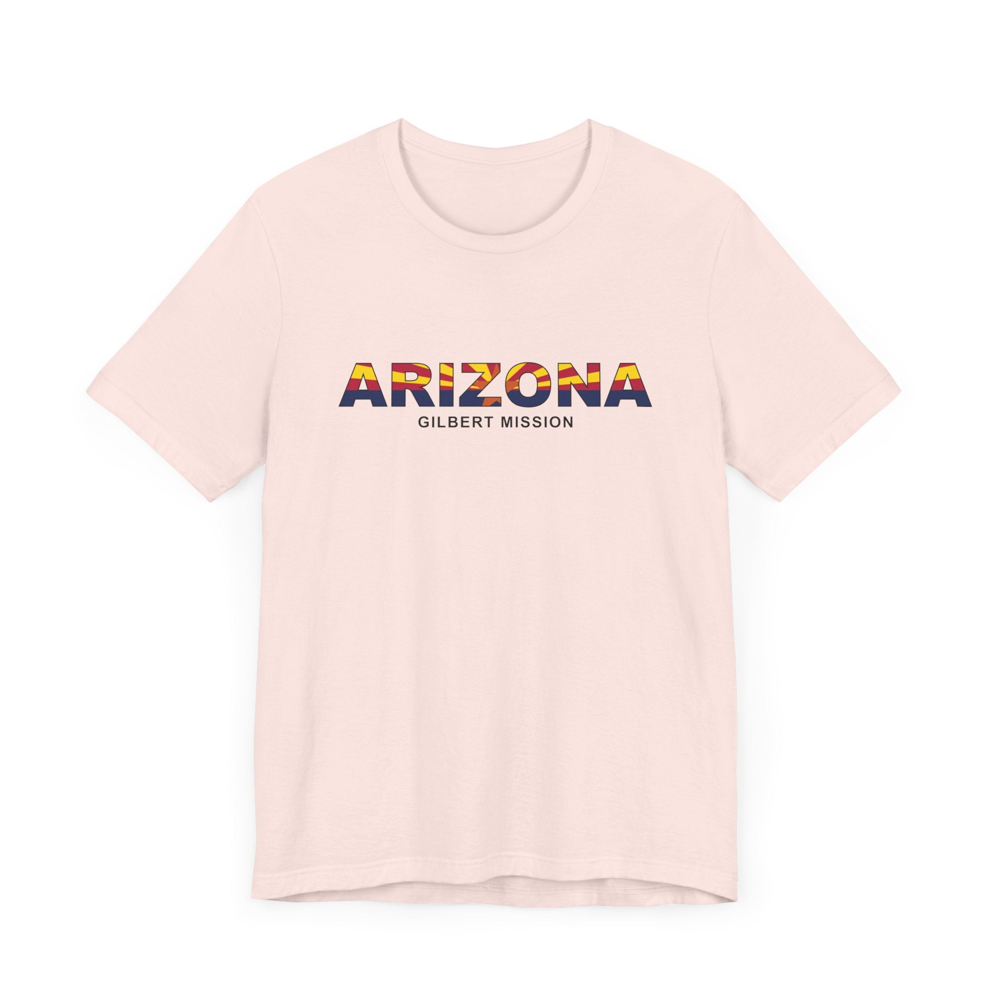 Arizona Gilbert Mission Flag Title T-shirt - Mission Wishlist - LDS Missionary Gift Store