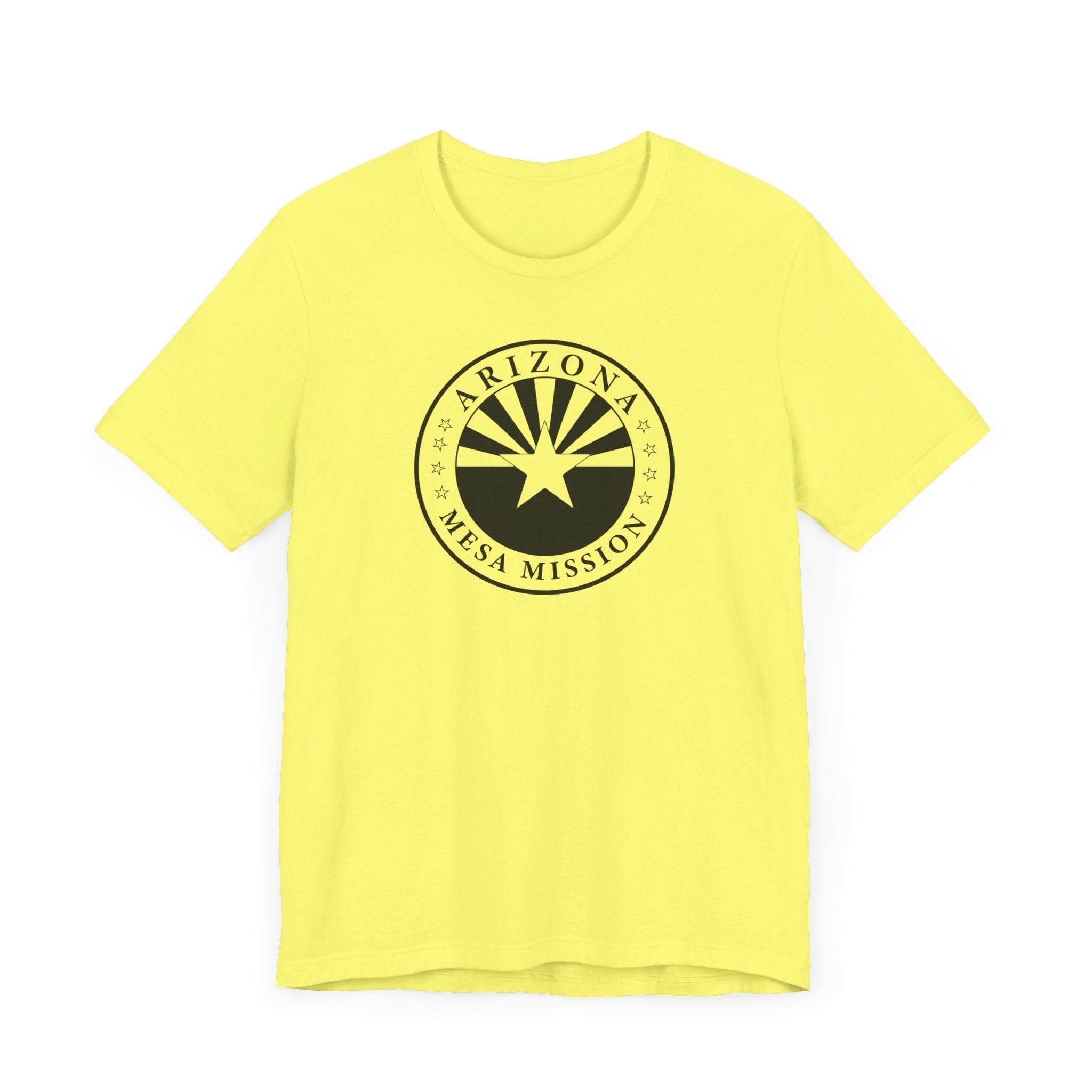 Arizona Mesa Mission Circular Monochrome Logo T-Shirt - Mission Wishlist - LDS Missionary Gift Store