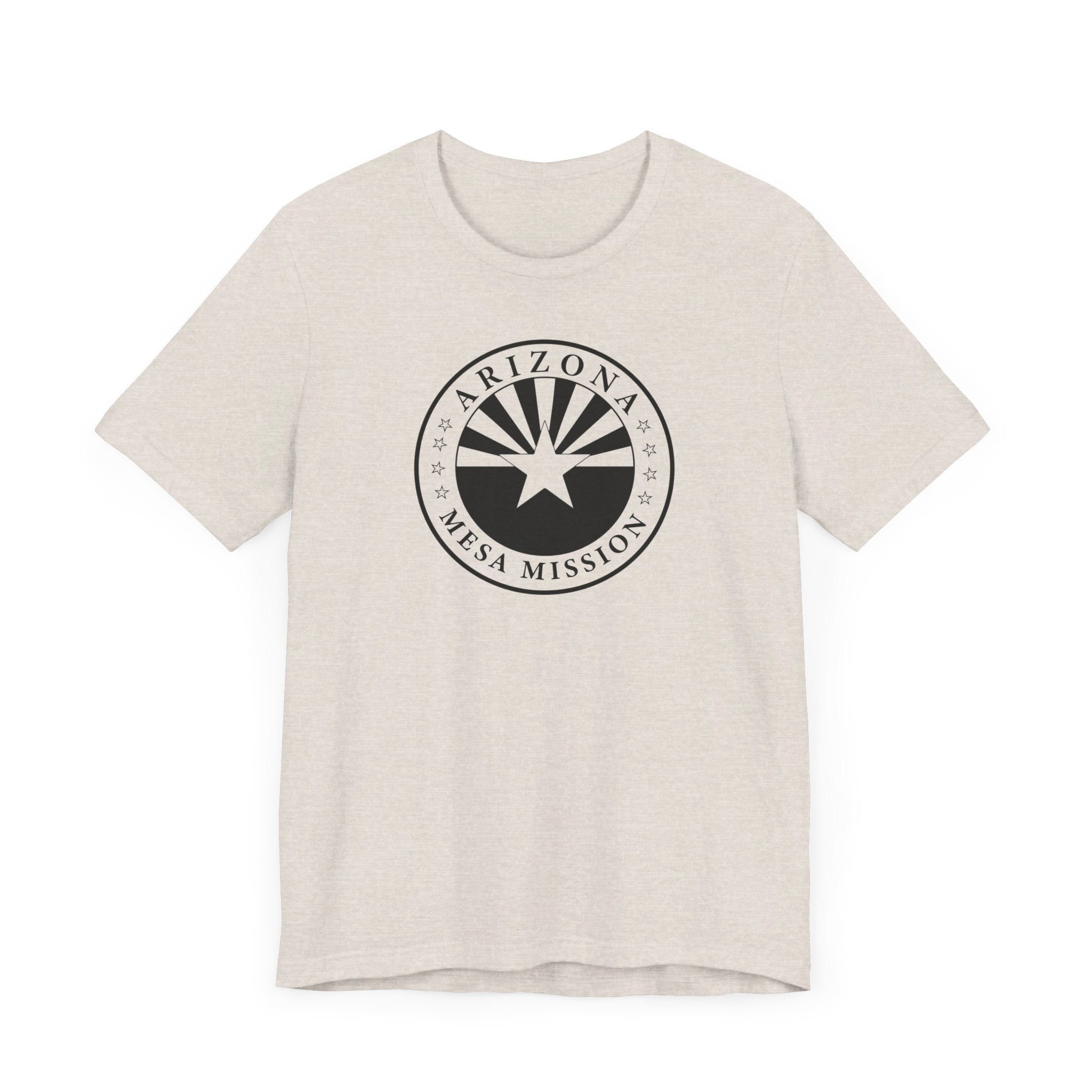 Arizona Mesa Mission Circular Monochrome Logo T-Shirt - Mission Wishlist - LDS Missionary Gift Store