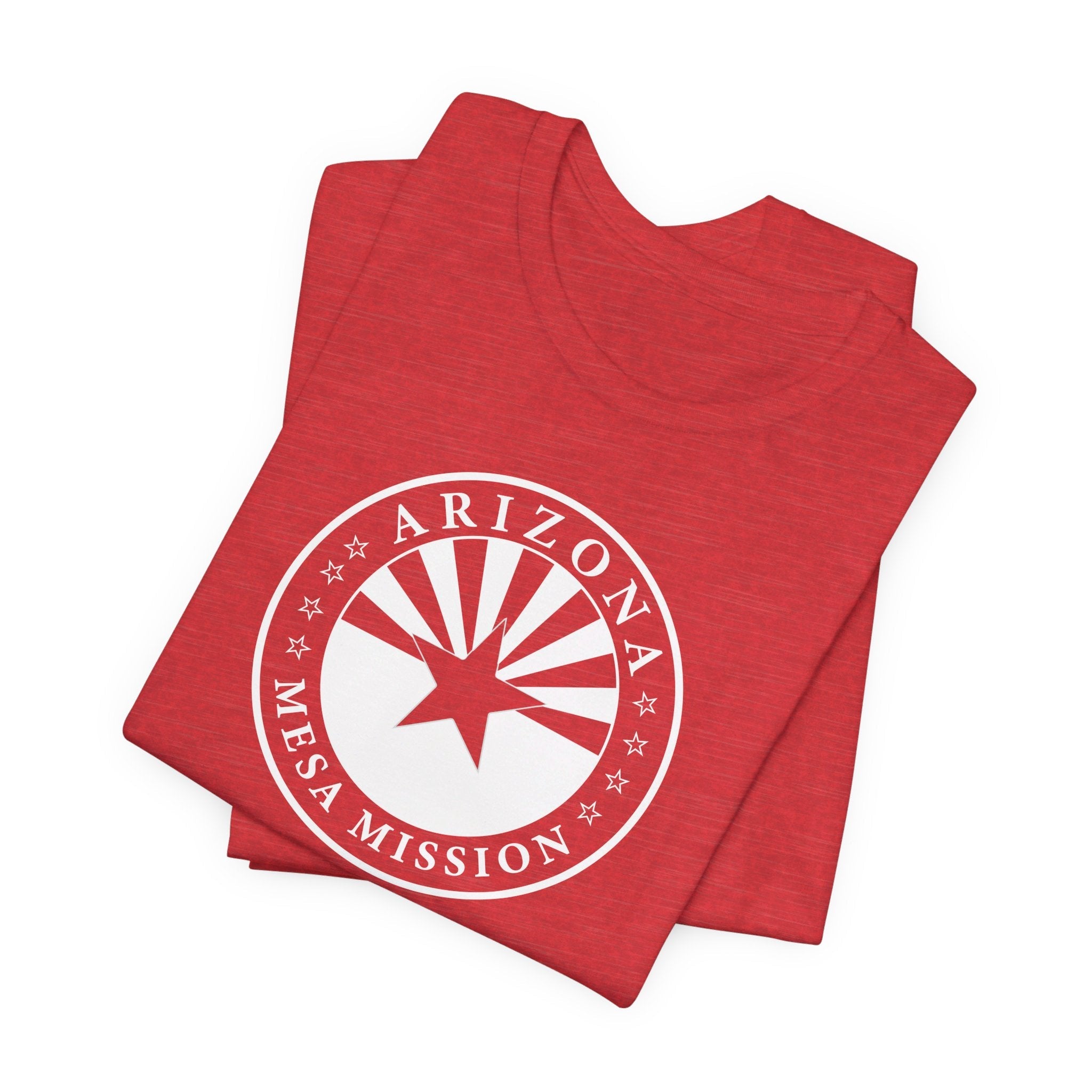 Arizona Mesa Mission Circular Monochrome Logo T-Shirt - Mission Wishlist - LDS Missionary Gift Store
