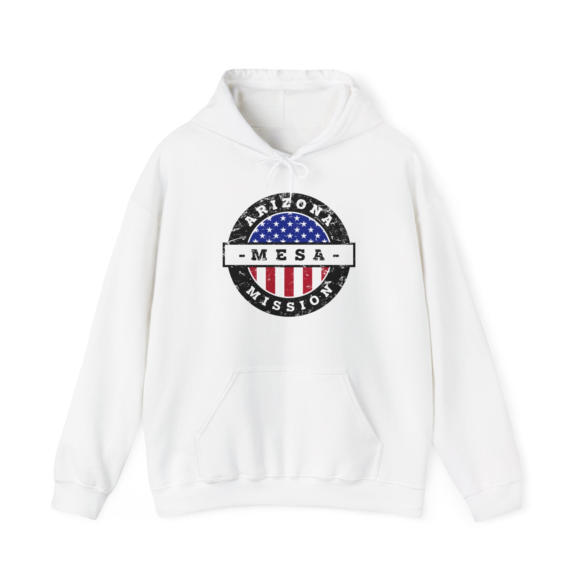Arizona Mesa Mission Circular USA Flag Hoodie - Mission Wishlist - LDS Missionary Gift Store