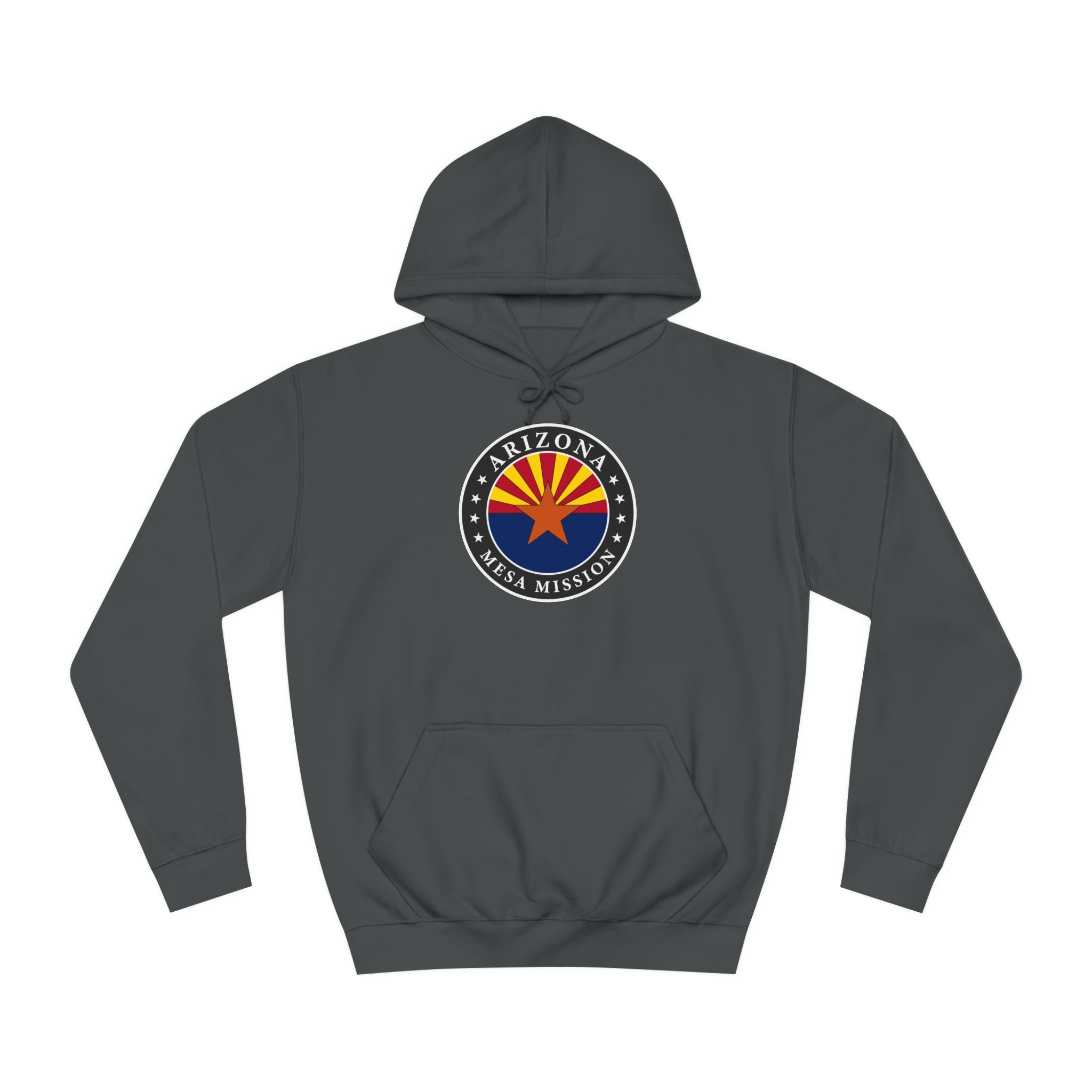 Arizona Mesa Mission State Flag Logo (Black Border) College Hoodie - Mission Wishlist - LDS Missionary Gift Store