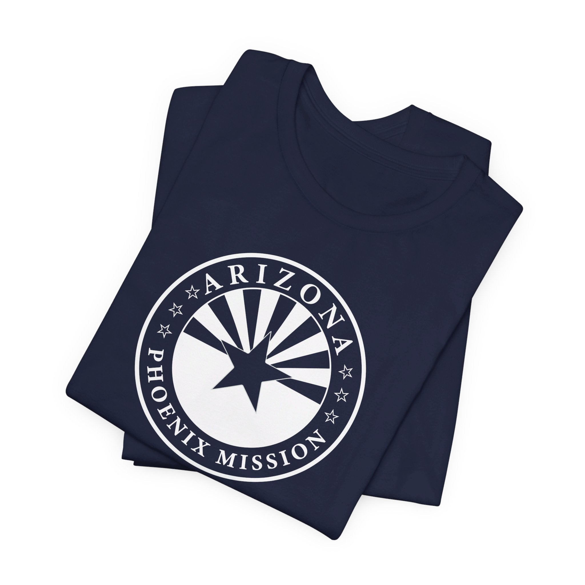 Arizona Phoenix Mission Circular Monochrome Logo T-Shirt - Mission Wishlist - LDS Missionary Gift Store