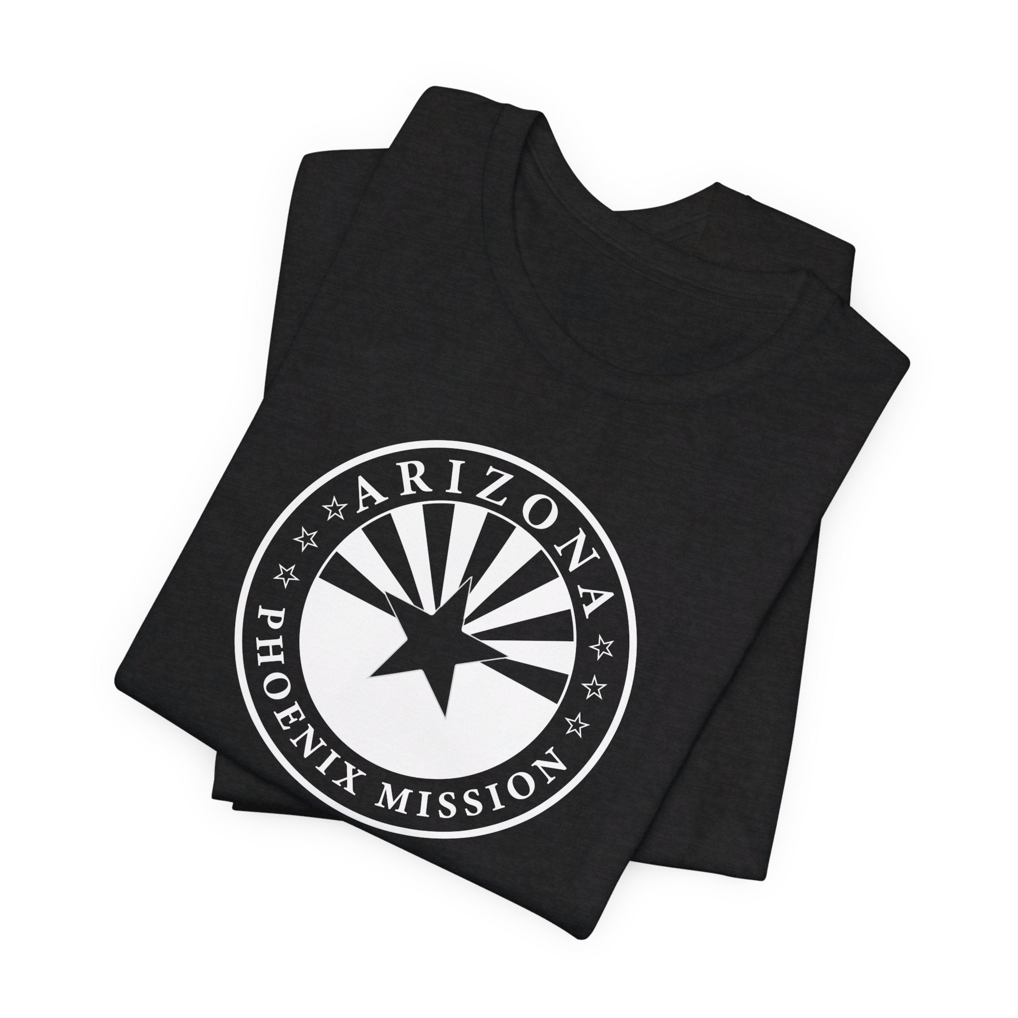 Arizona Phoenix Mission Circular Monochrome Logo T-Shirt - Mission Wishlist - LDS Missionary Gift Store