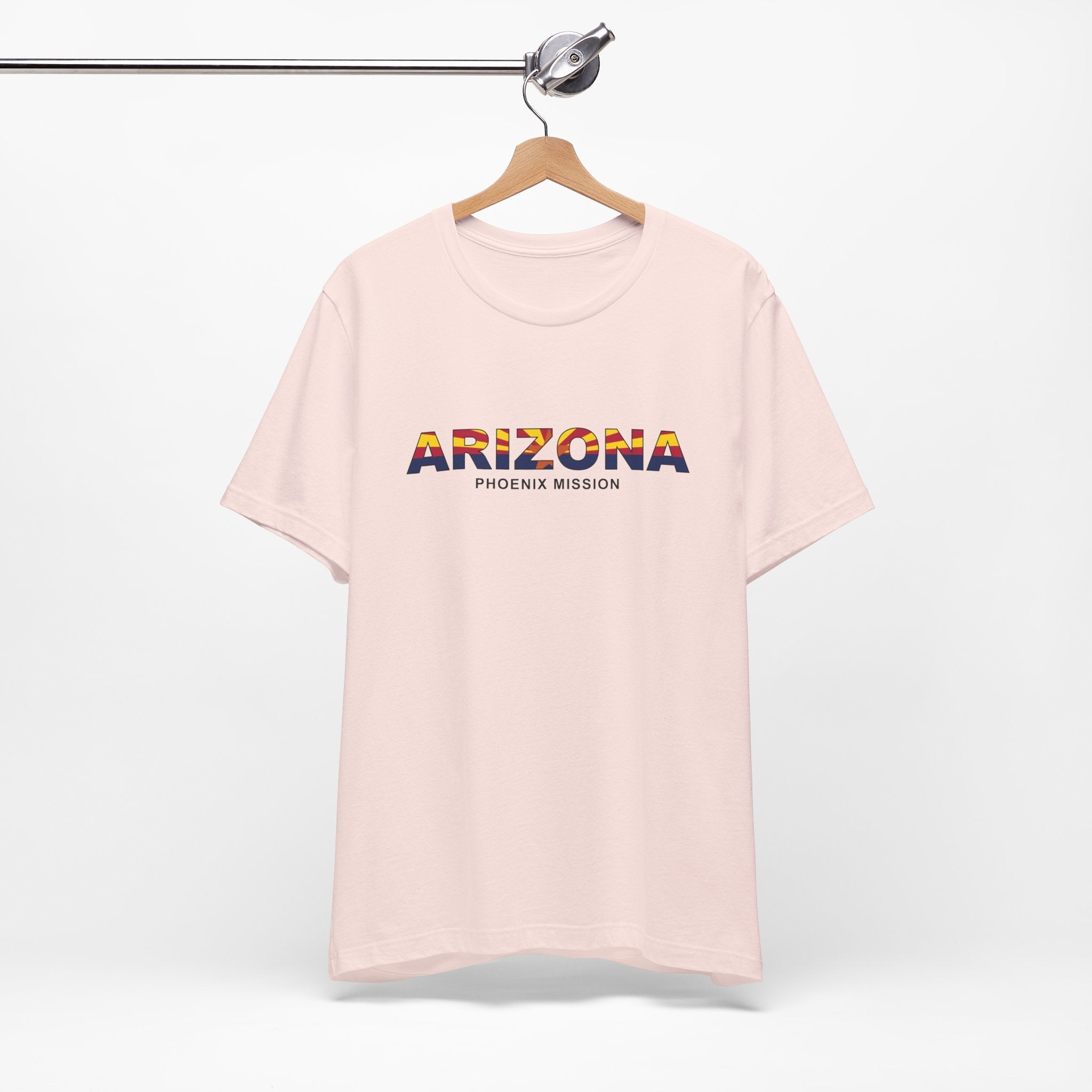 Arizona Phoenix Mission Flag Title T-shirt - Latter-Day Saint LDS Missionary Gift - Book of Mormon
