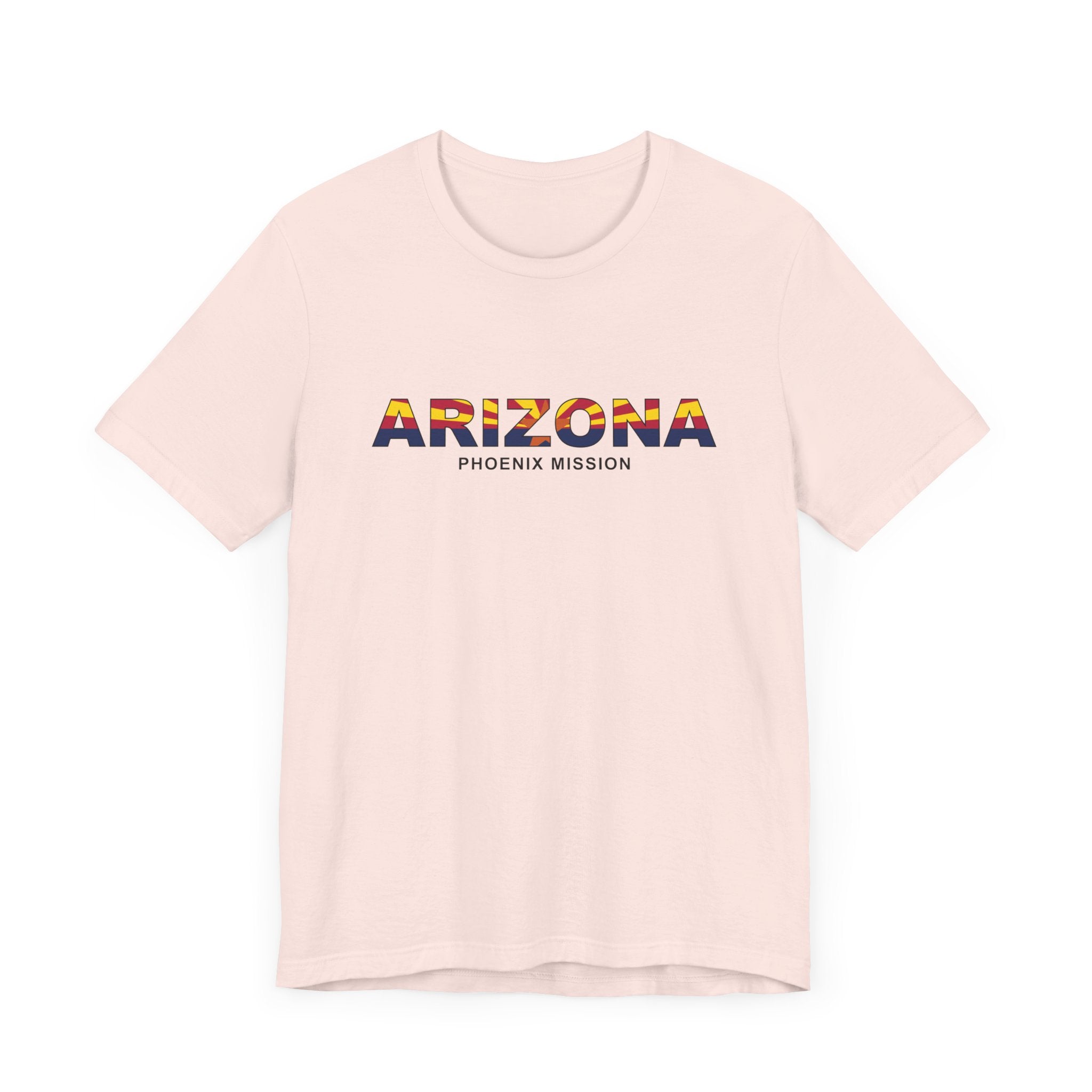 Arizona Phoenix Mission Flag Title T-shirt - Latter-Day Saint LDS Missionary Gift - Book of Mormon