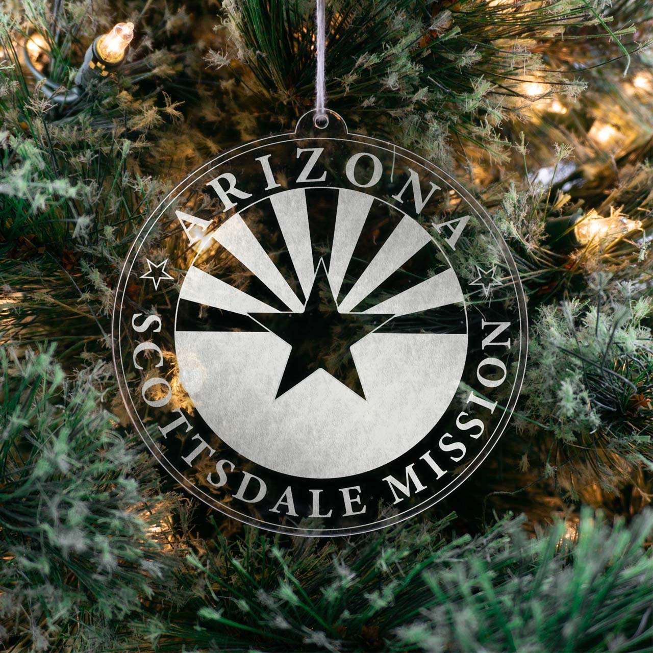 Arizona Scottsdale Mission Christmas Ornament - Latter-Day Saint LDS Missionary Gift - Book of Mormon