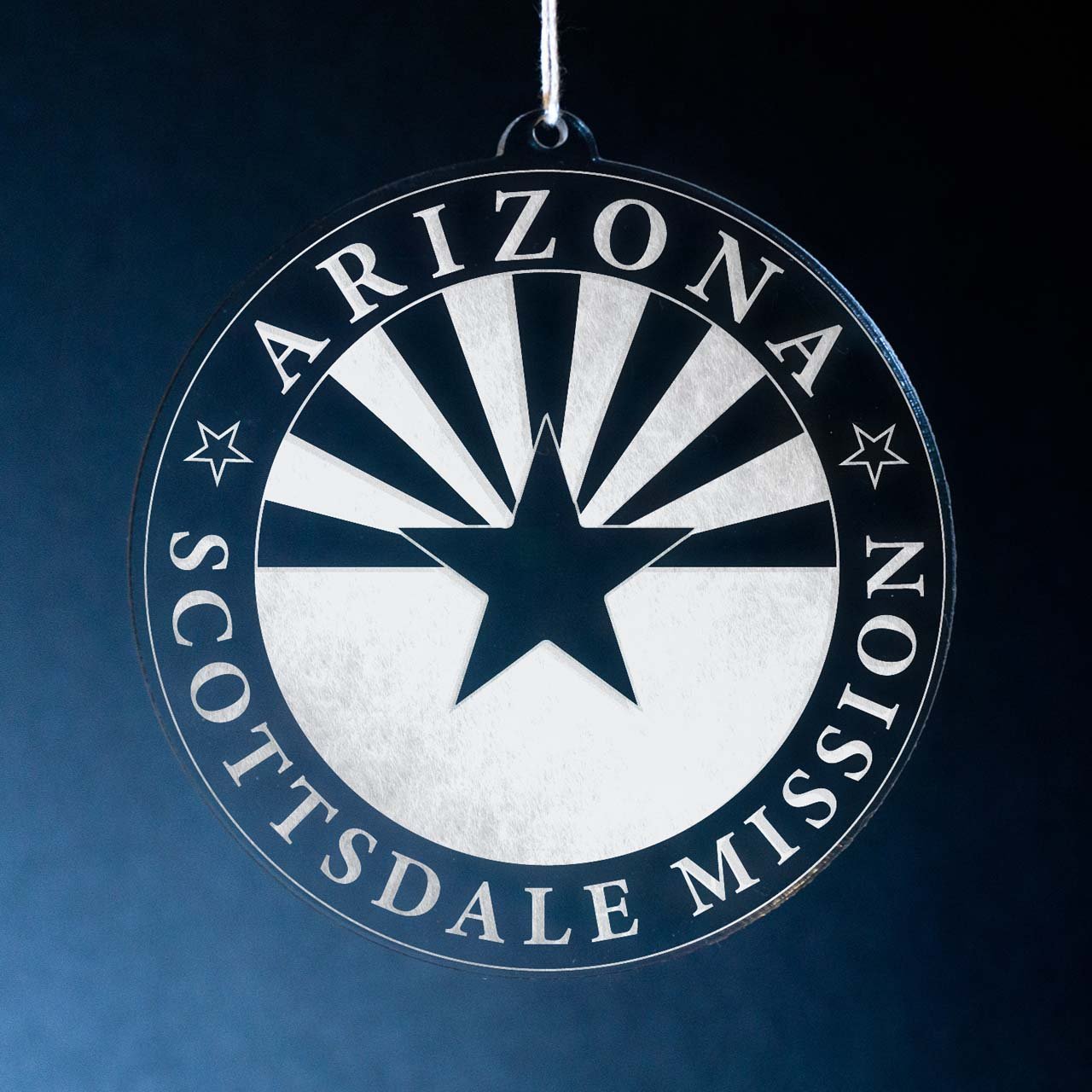 Arizona Scottsdale Mission Christmas Ornament - Latter-Day Saint LDS Missionary Gift - Book of Mormon