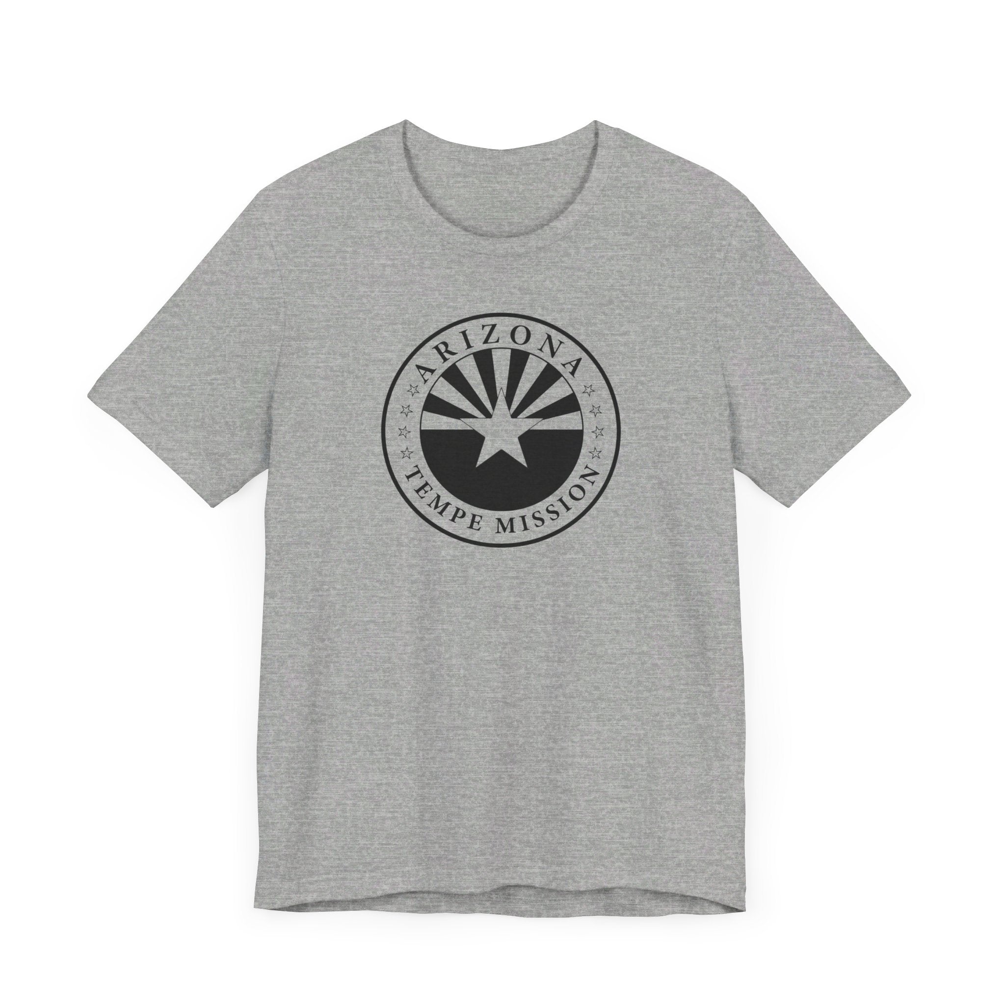 Arizona Tempe Mission Circular Monochrome Logo T-Shirt - Latter-Day Saint LDS Missionary Gift - Book of Mormon