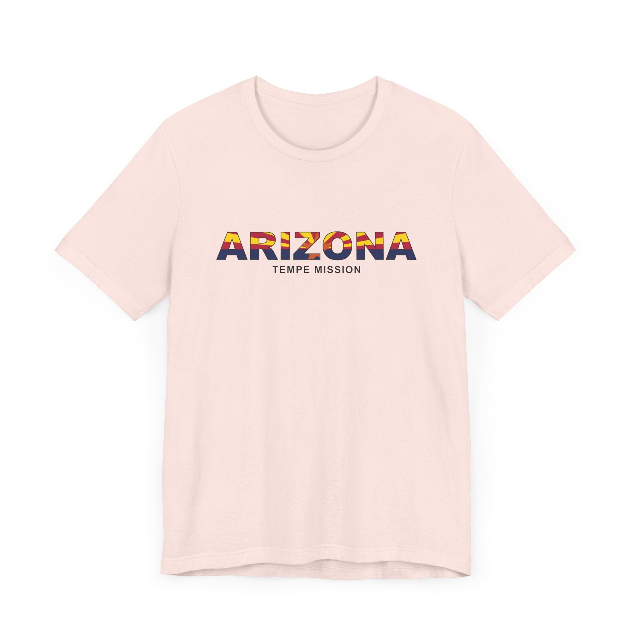 Arizona Tempe Mission Flag Title T-shirt - Mission Wishlist - LDS Missionary Gift Store