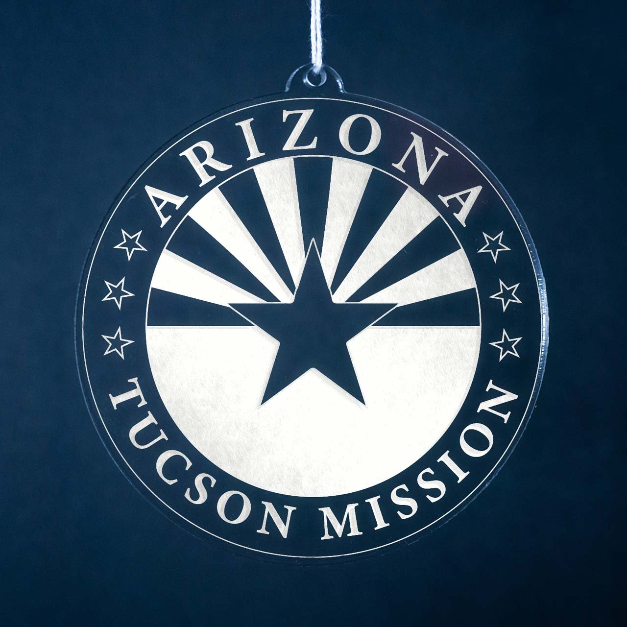 Arizona Tucson Mission Christmas Ornament - Latter-Day Saint LDS Missionary Gift - Book of Mormon