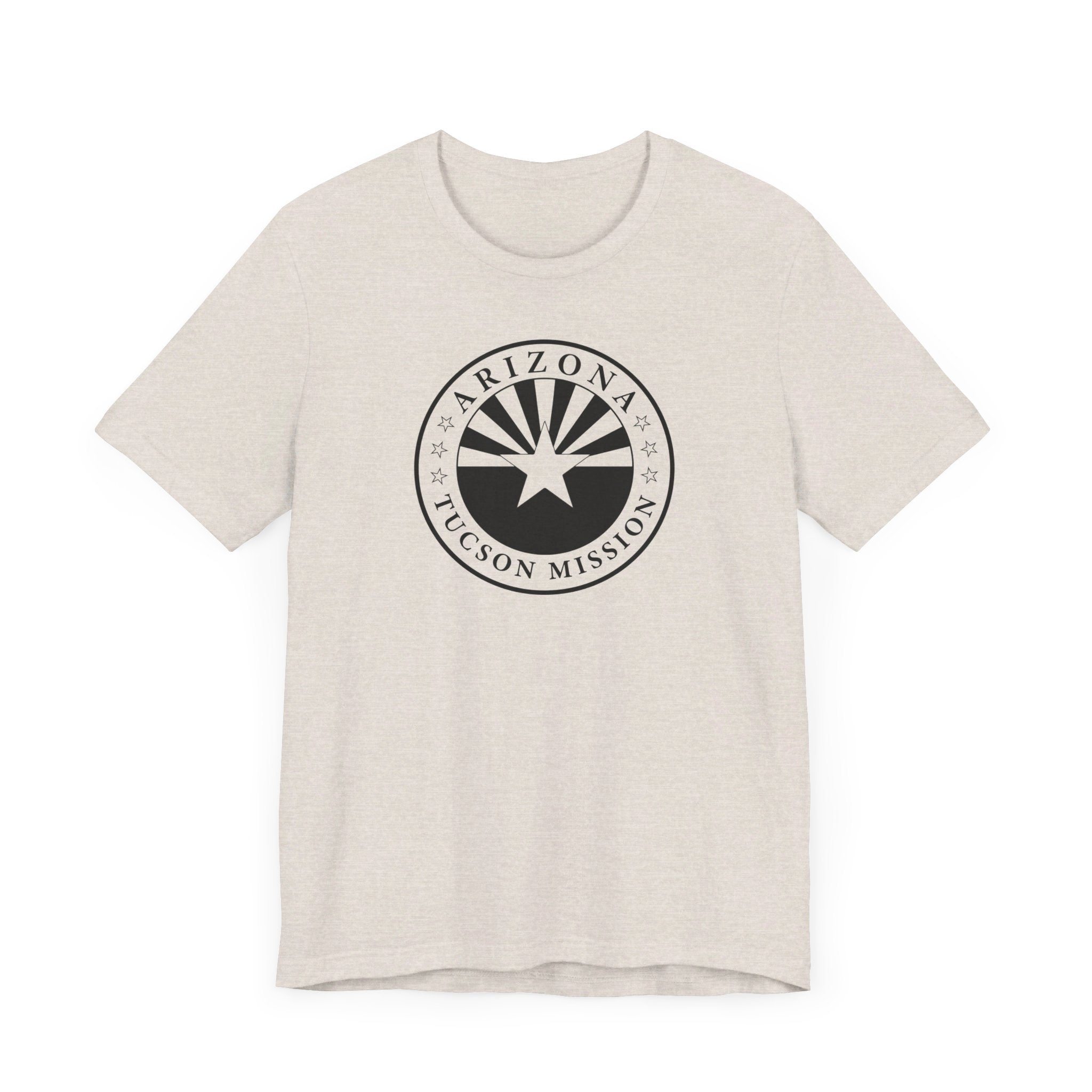 Arizona Tucson Mission Circular Monochrome Logo T-Shirt - Mission Wishlist - LDS Missionary Gift Store