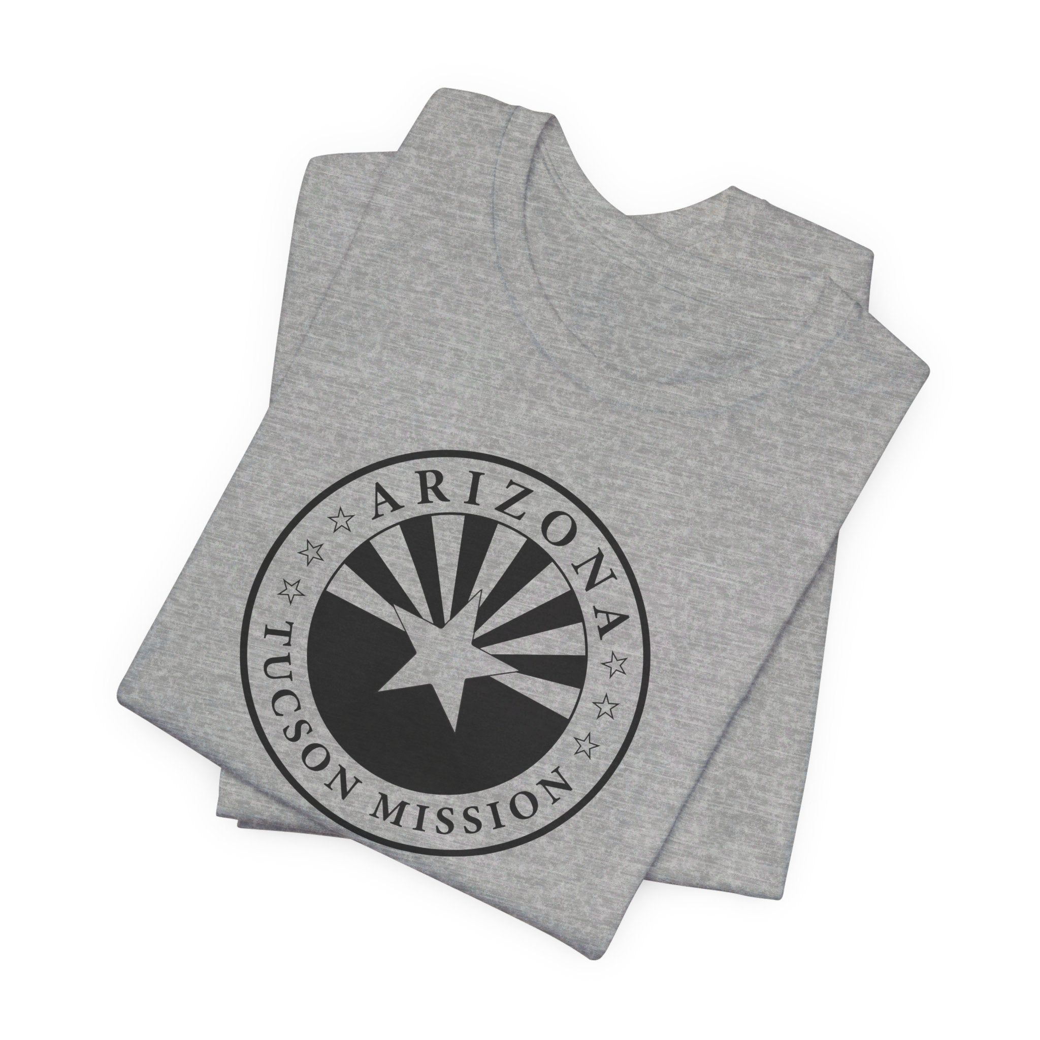 Arizona Tucson Mission Circular Monochrome Logo T-Shirt - Mission Wishlist - LDS Missionary Gift Store