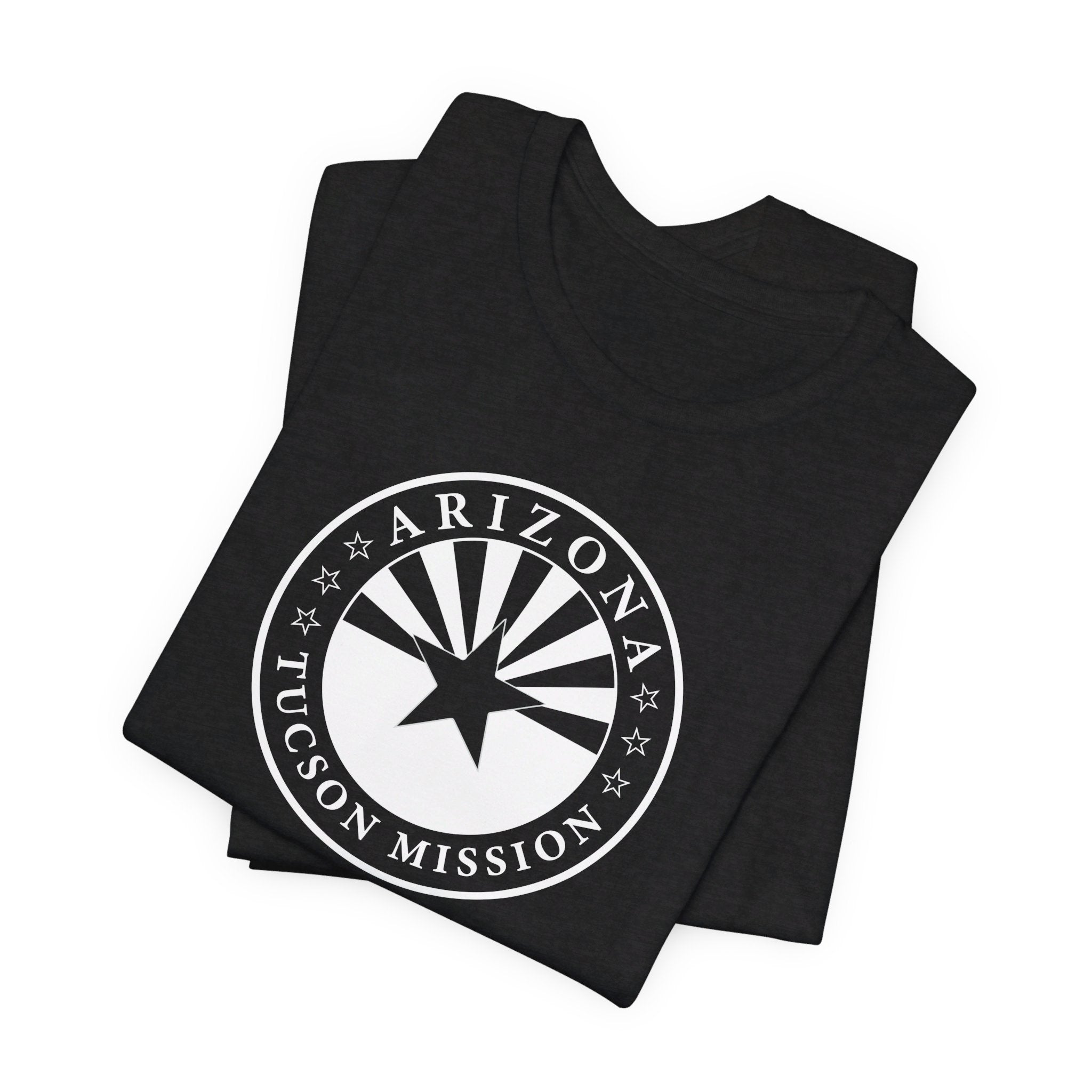 Arizona Tucson Mission Circular Monochrome Logo T-Shirt - Mission Wishlist - LDS Missionary Gift Store