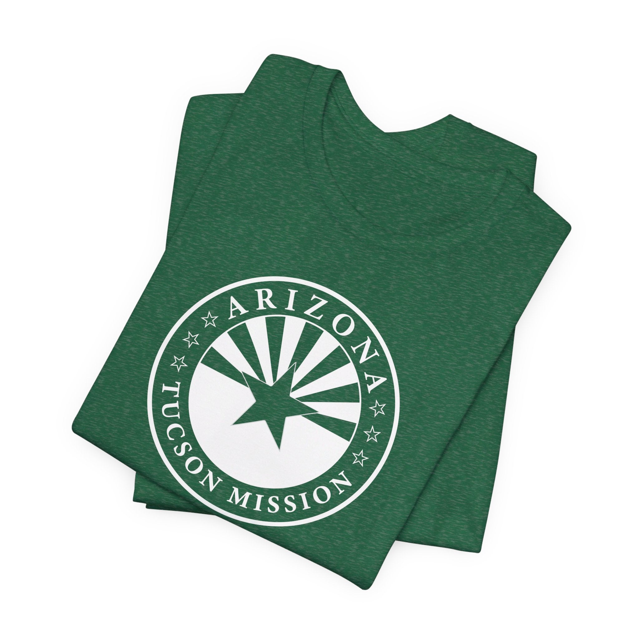 Arizona Tucson Mission Circular Monochrome Logo T-Shirt - Mission Wishlist - LDS Missionary Gift Store