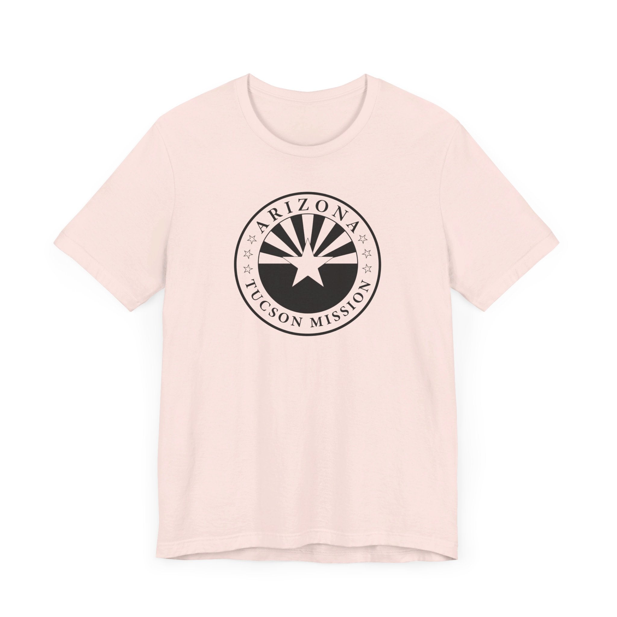 Arizona Tucson Mission Circular Monochrome Logo T-Shirt - Mission Wishlist - LDS Missionary Gift Store