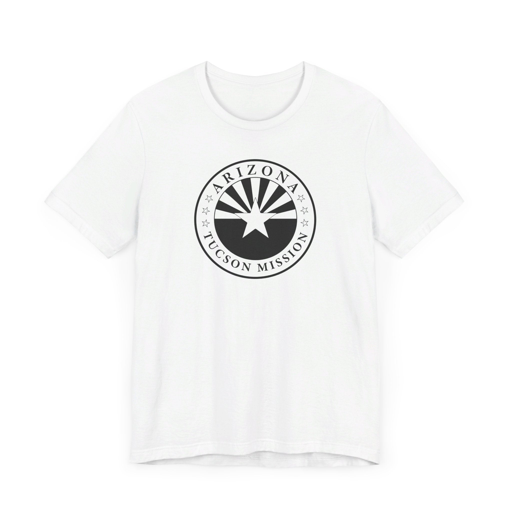 Arizona Tucson Mission Circular Monochrome Logo T-Shirt - Mission Wishlist - LDS Missionary Gift Store