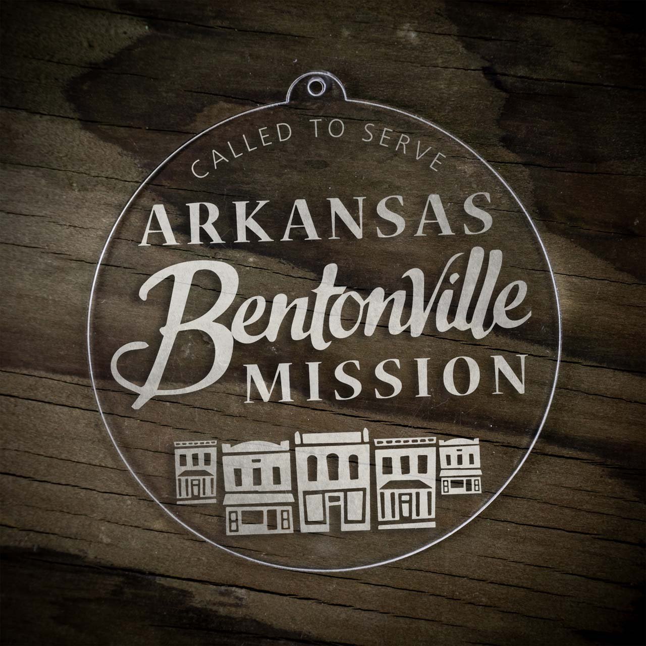 Arkansas Bentonville Mission Christmas Ornament - Latter-Day Saint LDS Missionary Gift - Book of Mormon