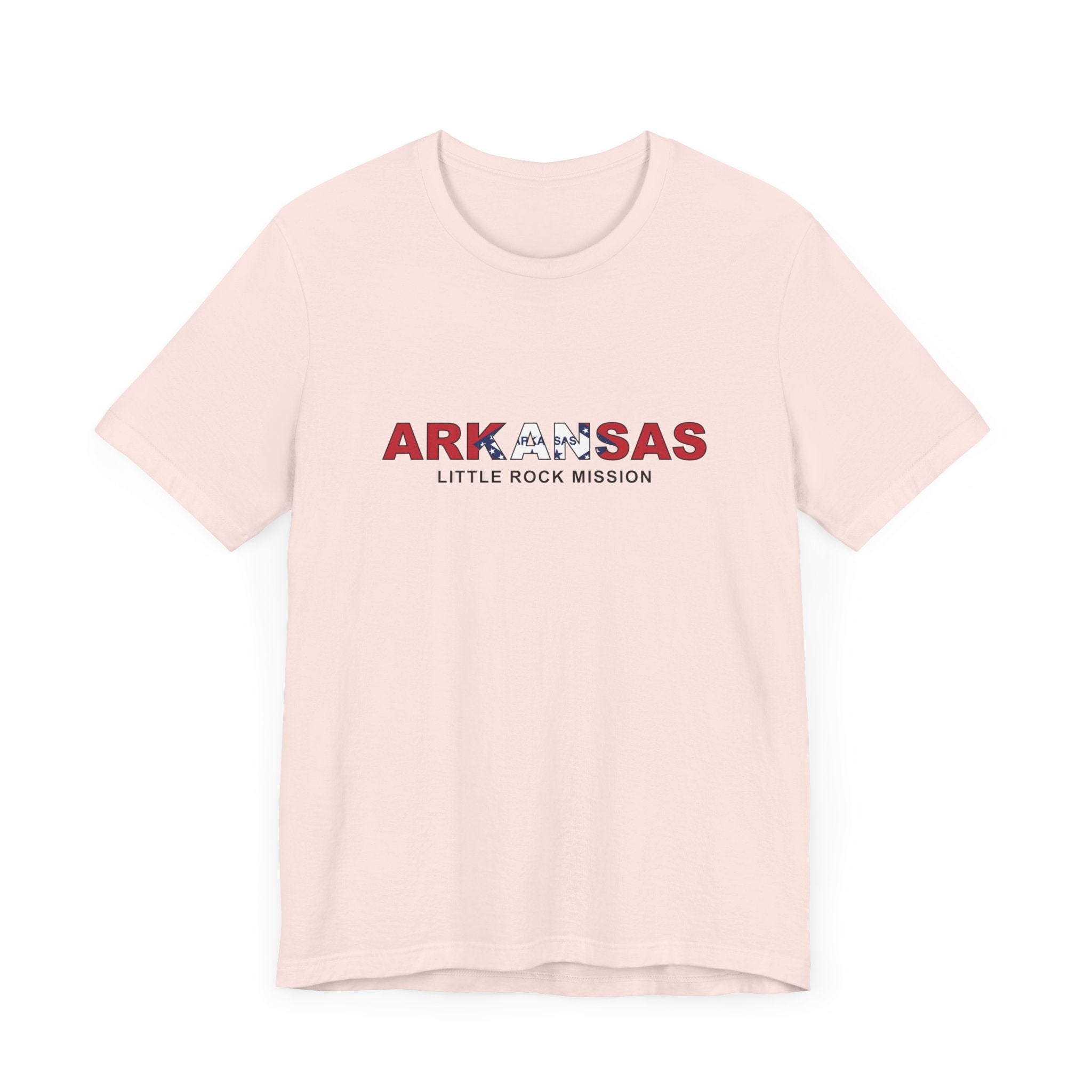 Arkansas Little Rock Mission Flag Title T-shirt - Mission Wishlist - LDS Missionary Gift Store