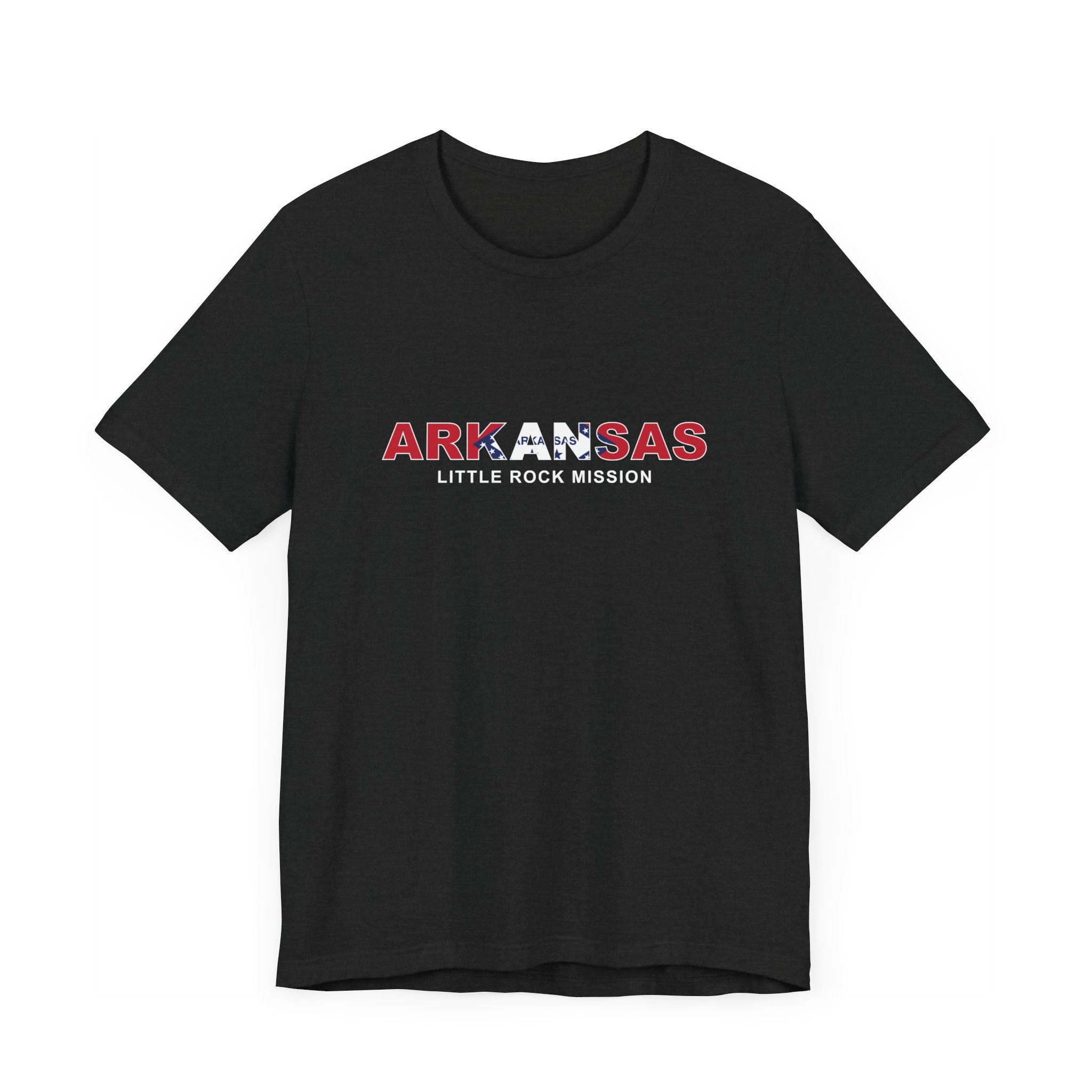 Arkansas Little Rock Mission Flag Title T-shirt - Mission Wishlist - LDS Missionary Gift Store
