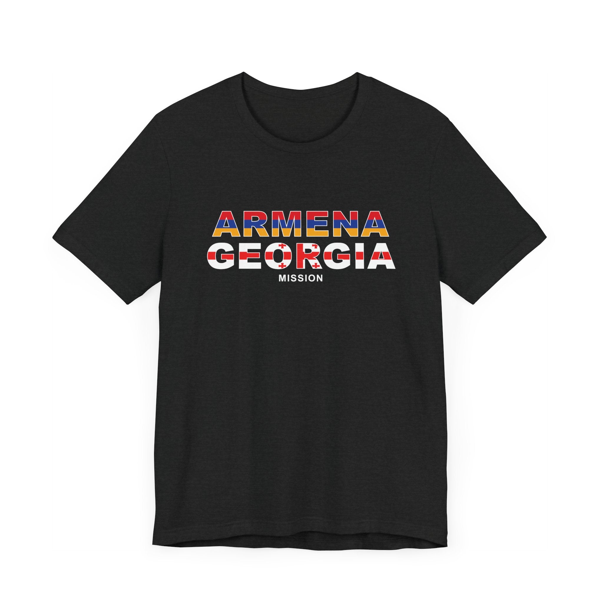Armenia - Georgia Mission Flag Title T-shirt - Mission Wishlist - LDS Missionary Gift Store
