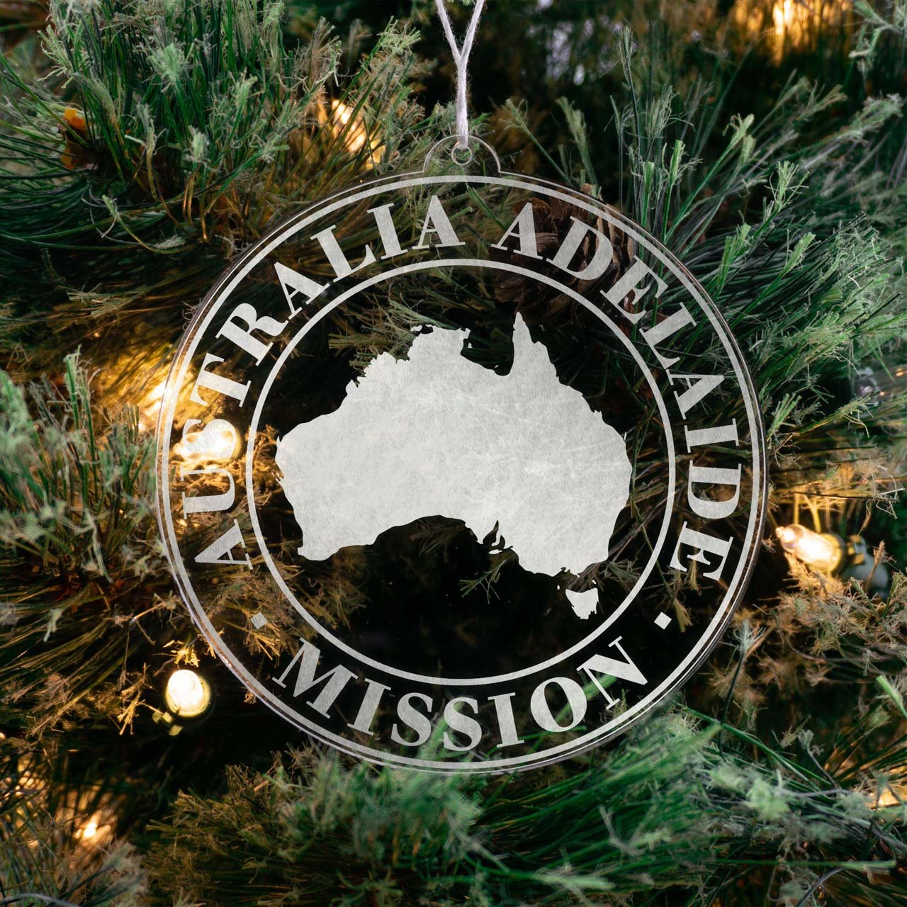 Australia Adelaide Mission Christmas Ornament - Latter-Day Saint LDS Missionary Gift - Book of Mormon