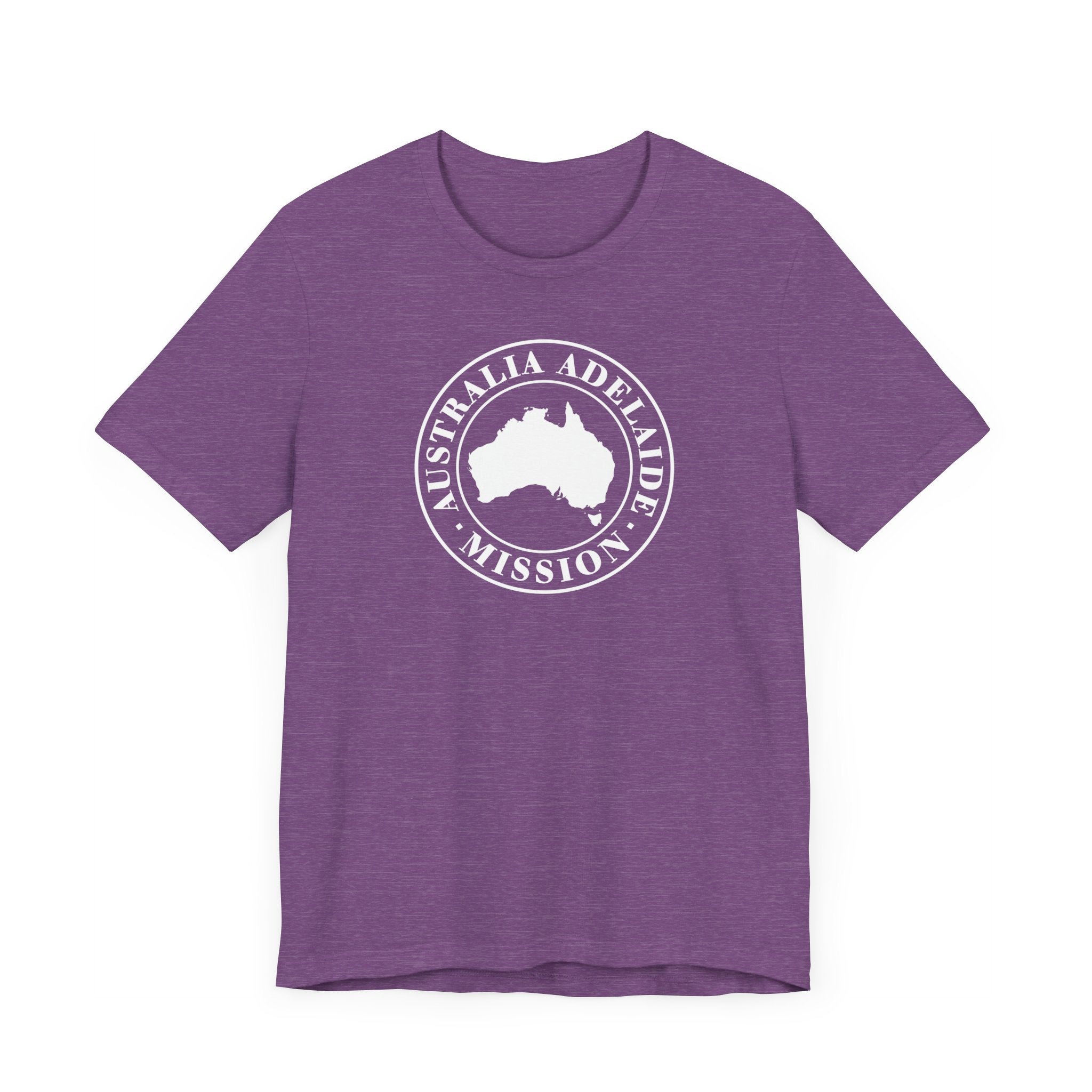 Australia Adelaide Mission Circular Monochrome Logo T-Shirt - Mission Wishlist - LDS Missionary Gift Store