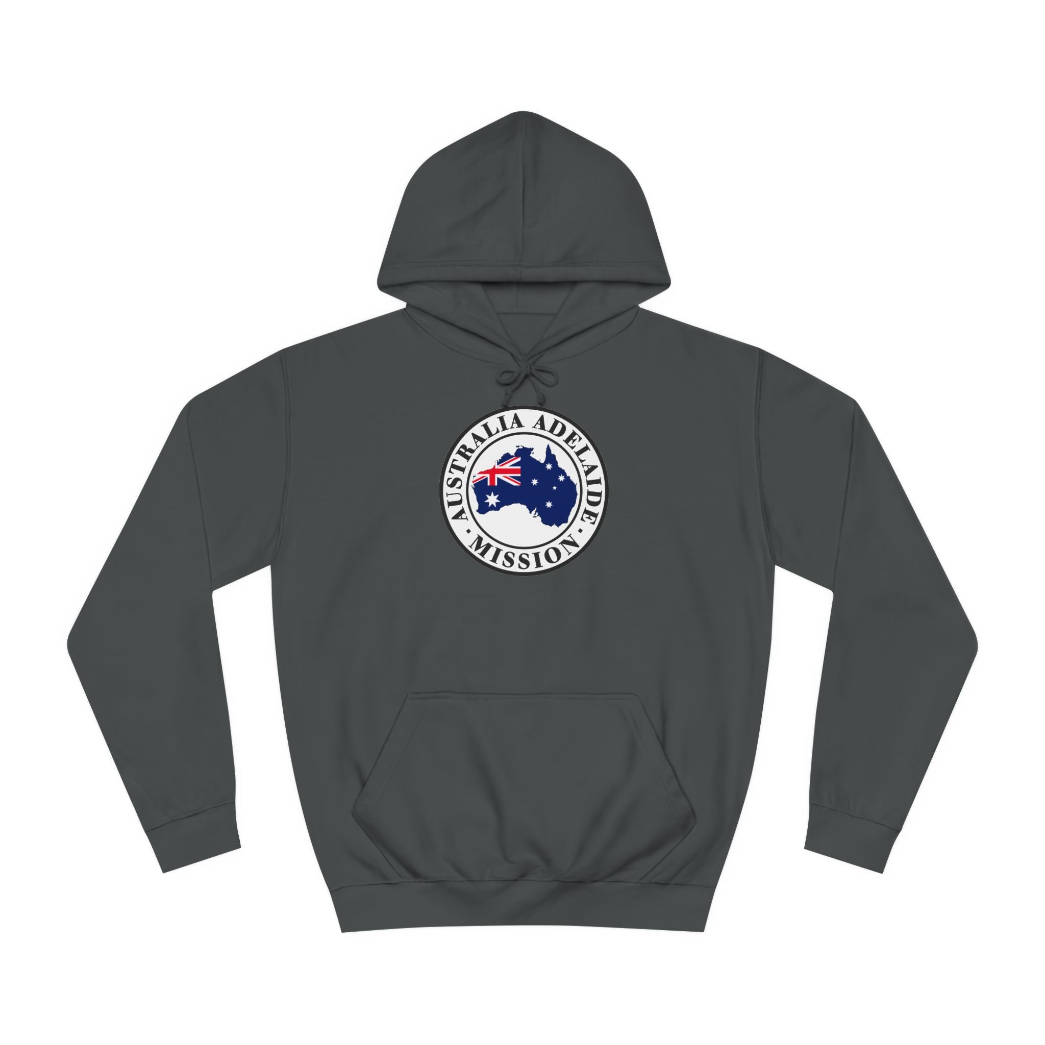 Australia Adelaide Mission Flag Logo (White Border) College Hoodie - Latter-Day Saint LDS Missionary Gift - Book of Mormon