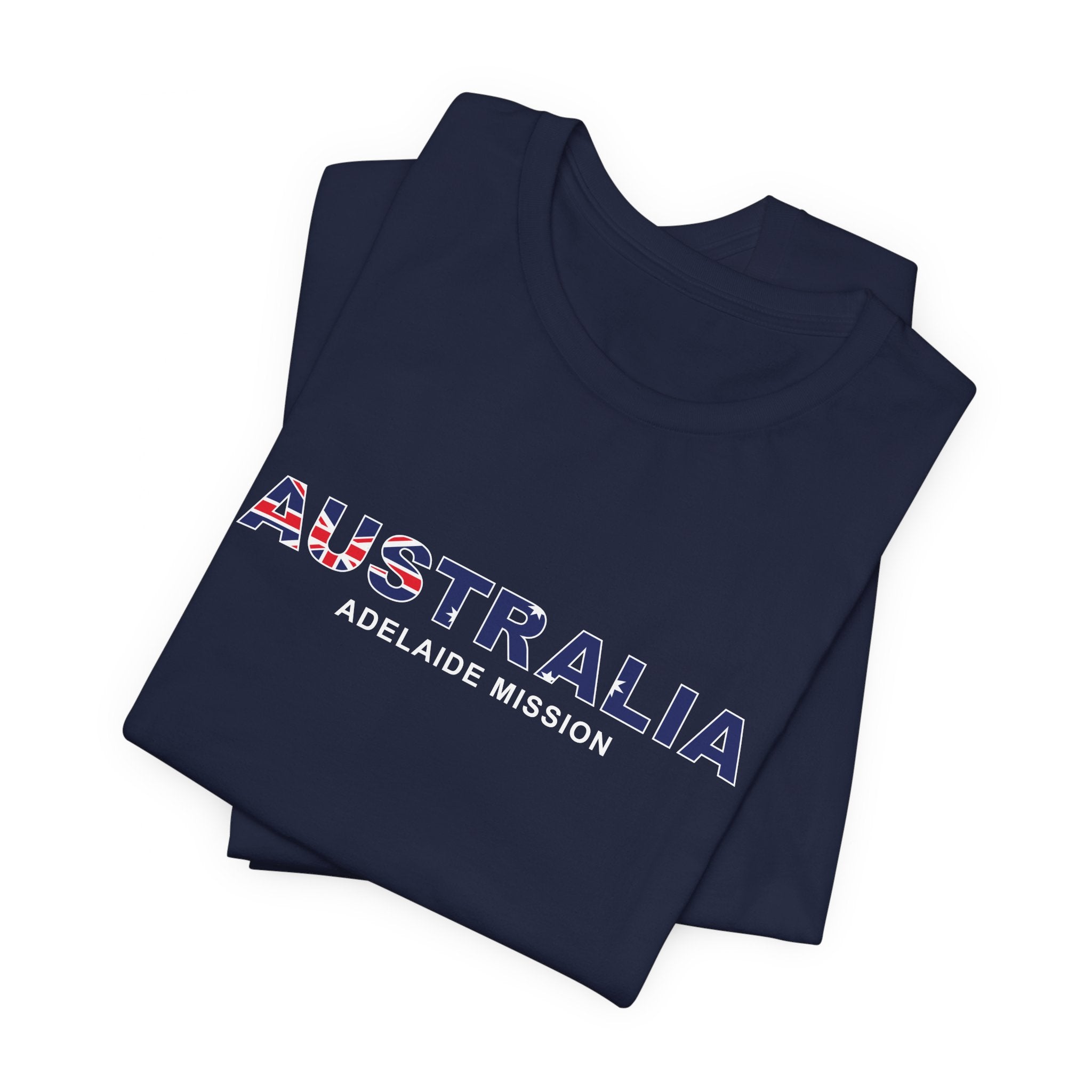 Australia Adelaide Mission Flag Title T-shirt - Mission Wishlist - LDS Missionary Gift Store