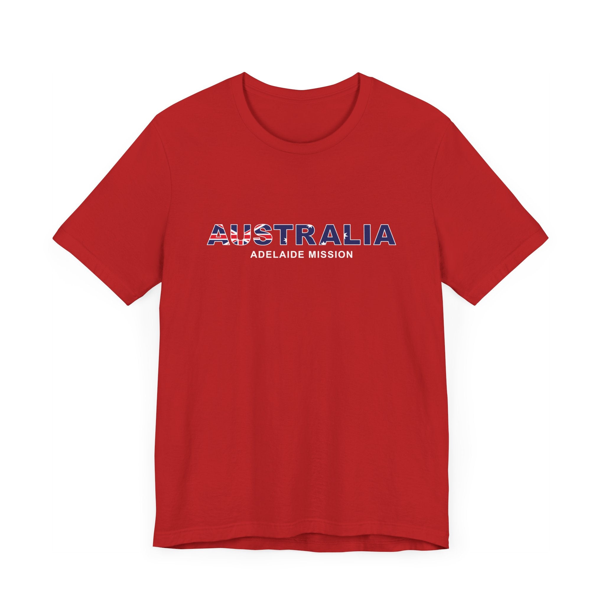 Australia Adelaide Mission Flag Title T-shirt - Mission Wishlist - LDS Missionary Gift Store