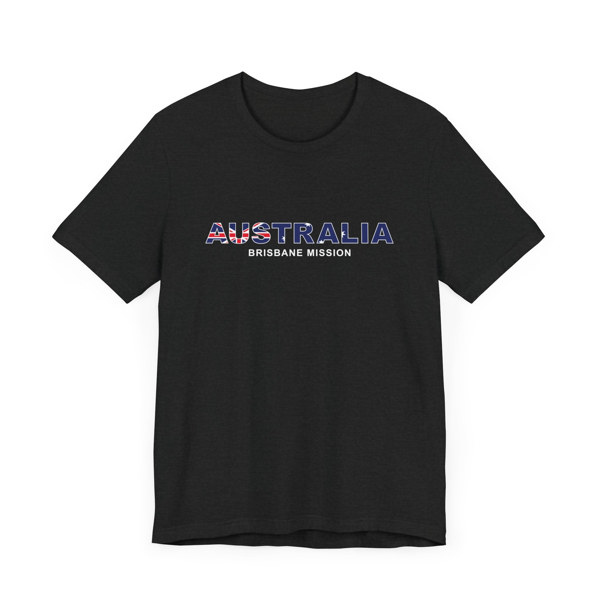 Australia Brisbane Mission Flag Title T-shirt - Latter-Day Saint LDS Missionary Gift - Book of Mormon