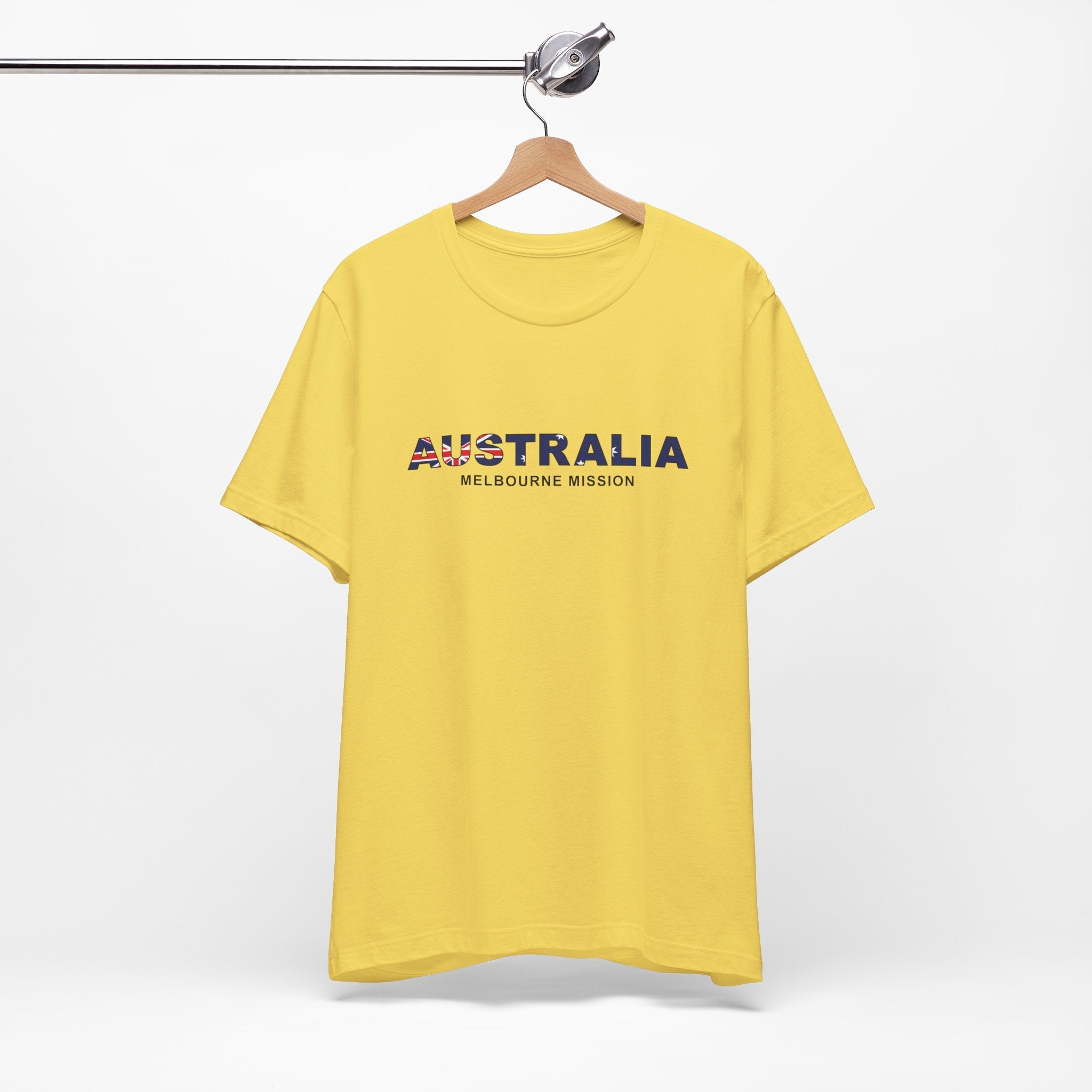 Australia Melbourne Mission Flag Title T-shirt - Mission Wishlist - LDS Missionary Gift Store