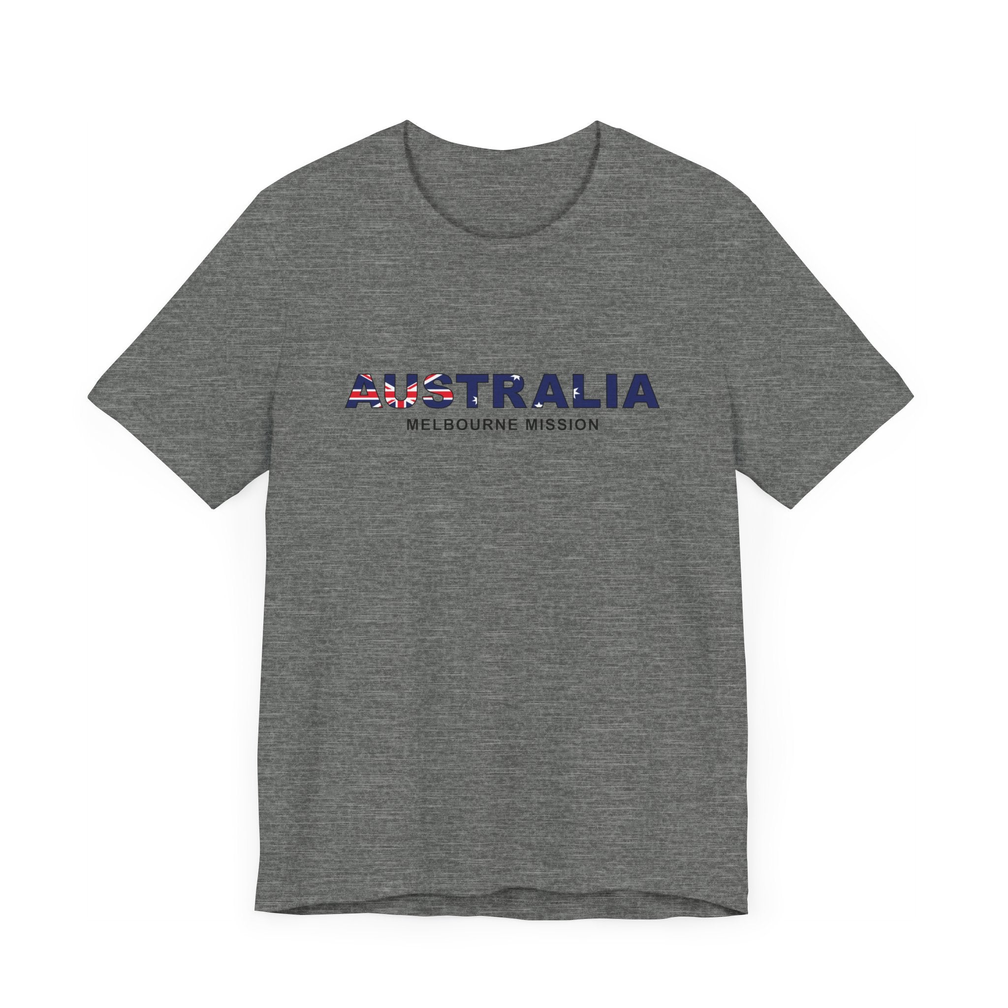 Australia Melbourne Mission Flag Title T-shirt - Mission Wishlist - LDS Missionary Gift Store