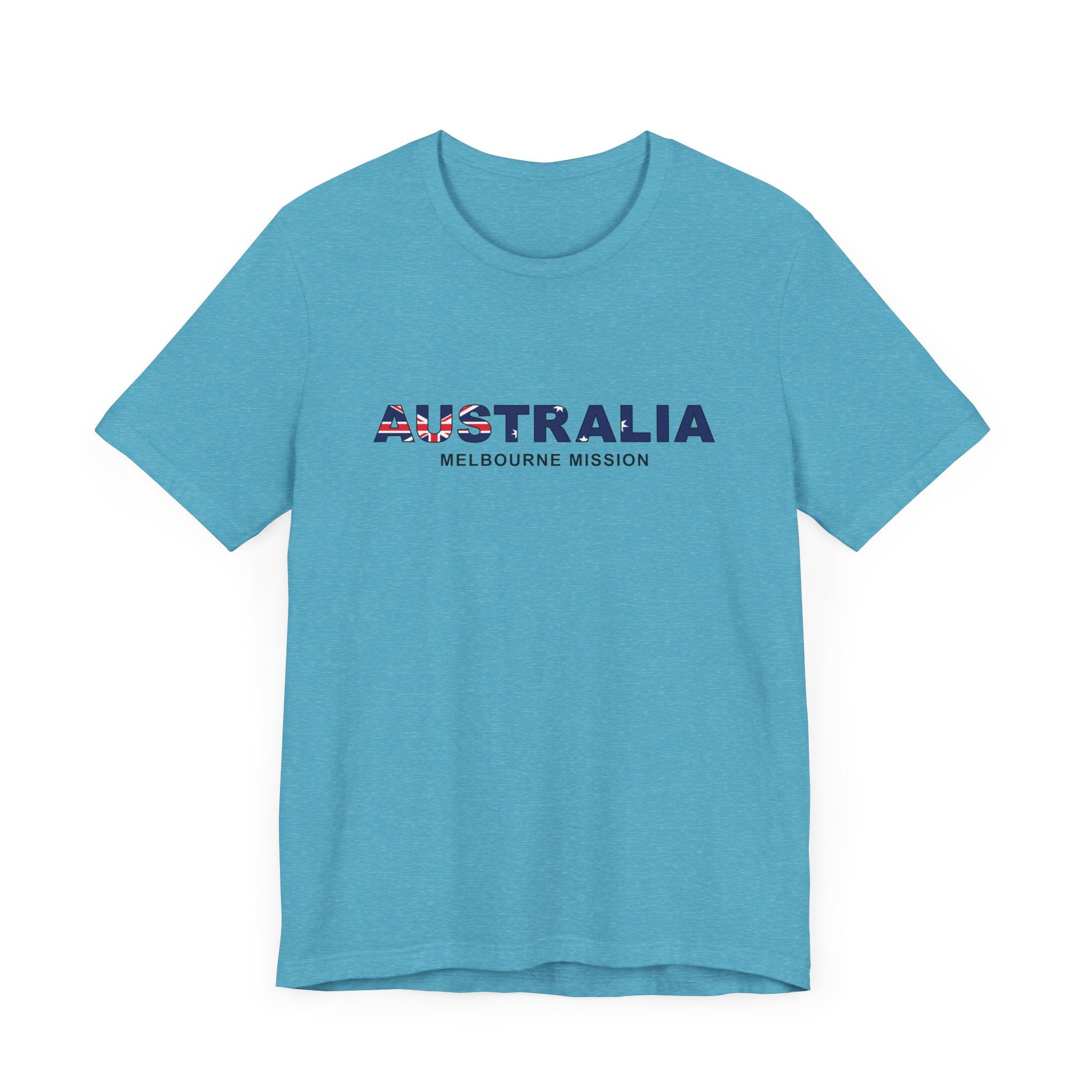 Australia Melbourne Mission Flag Title T-shirt - Mission Wishlist - LDS Missionary Gift Store