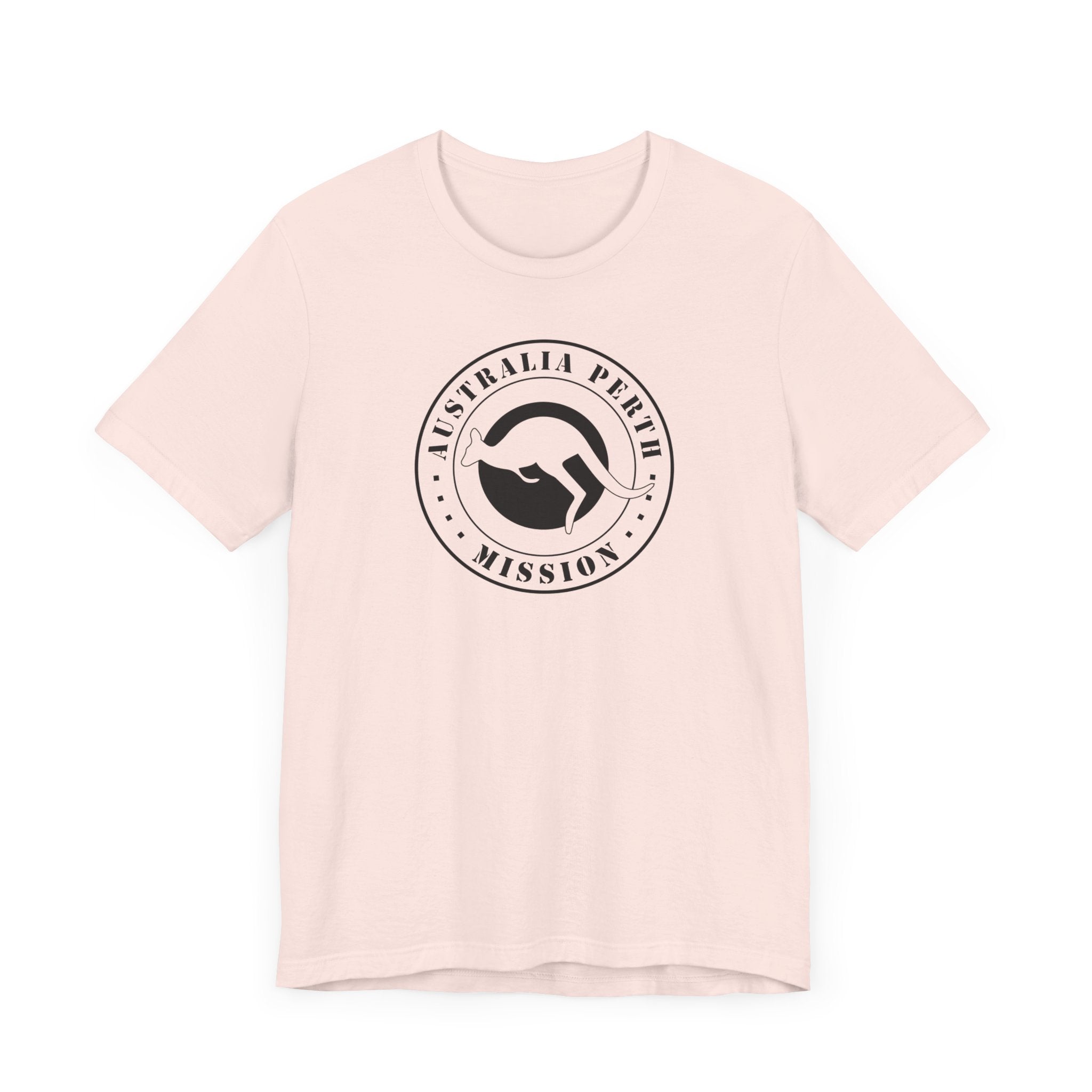 Australia Perth Mission Circular Monochrome Logo T-Shirt - Mission Wishlist - LDS Missionary Gift Store